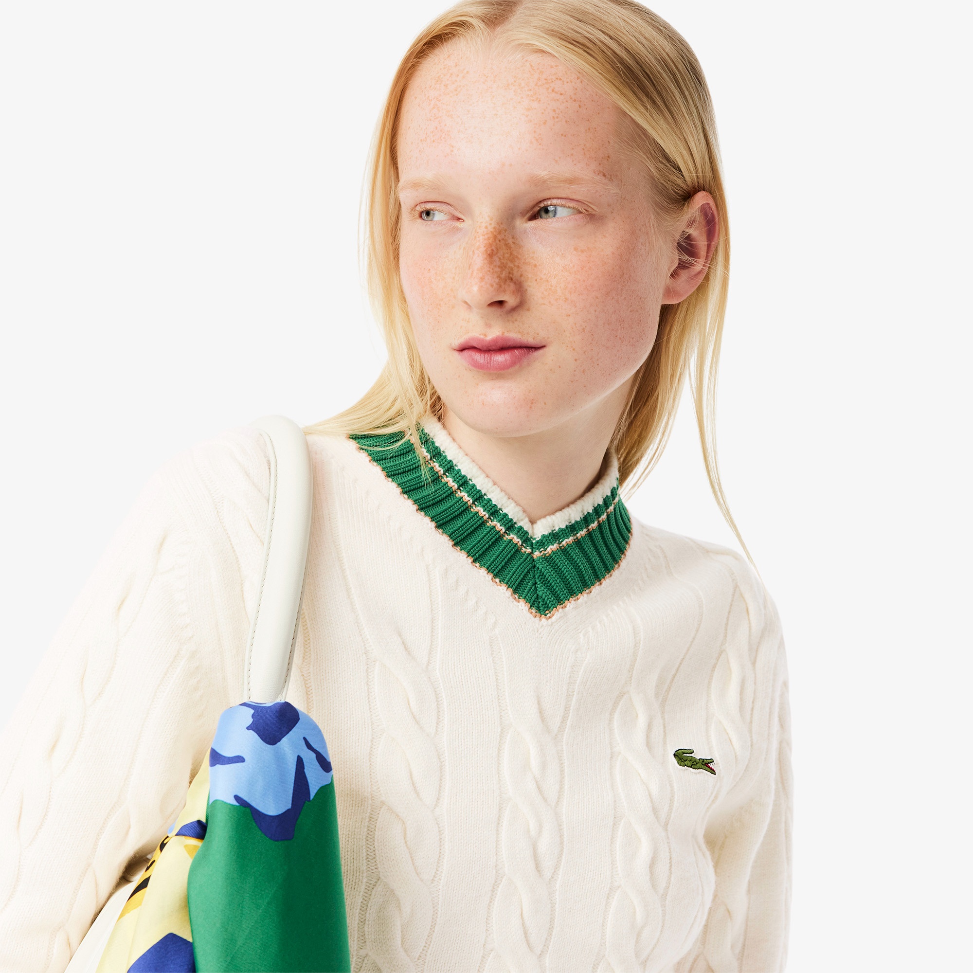 『FW24 Fashion Show』 クロップドニットセーター