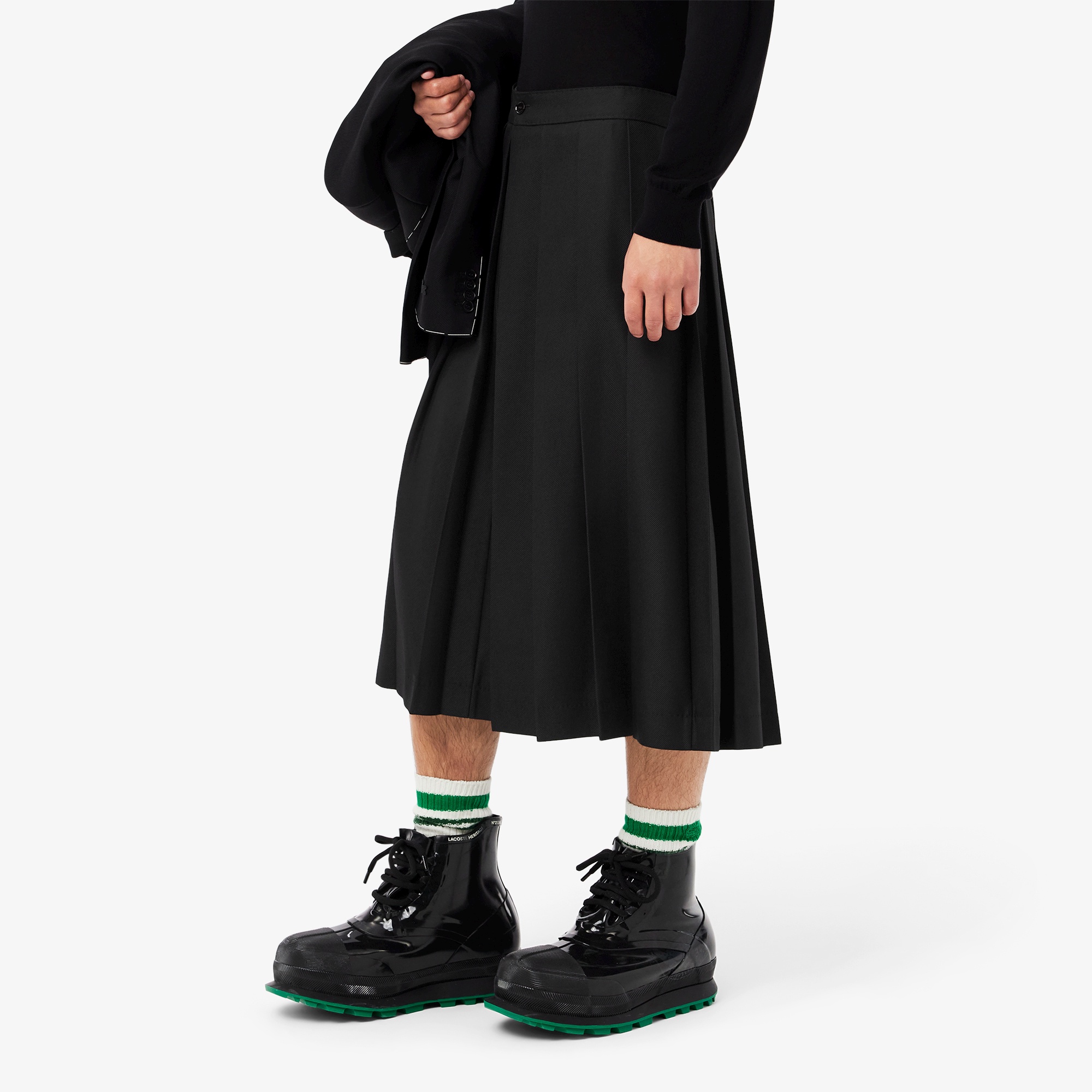 『FW24 Fashion Show』 メンズ プリーツスカート