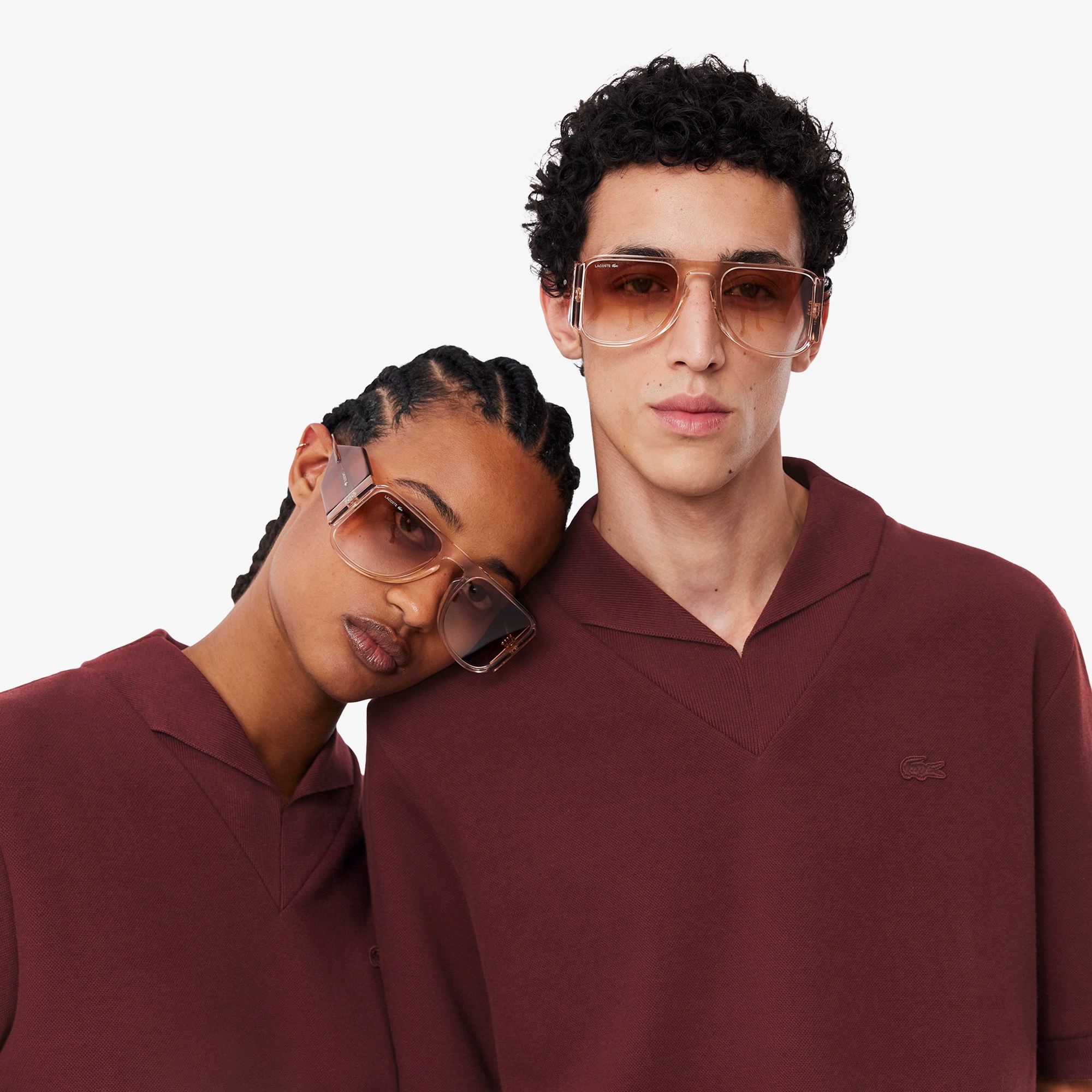 『FW24 Fashion Show』 オーバーサイジング変形カラーポロシャツ