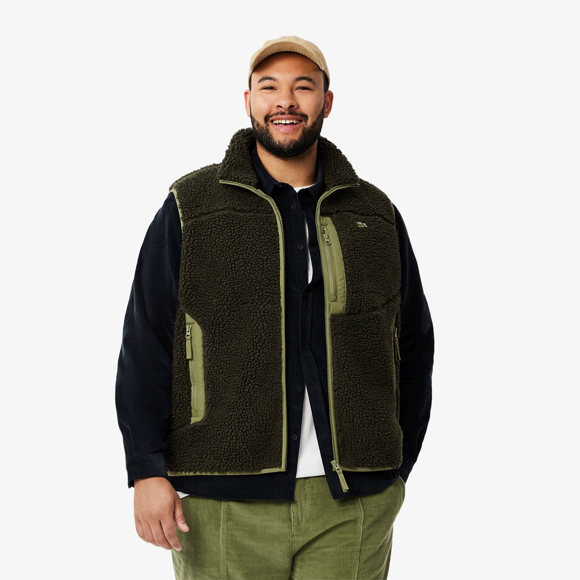 シェルパフリースベスト