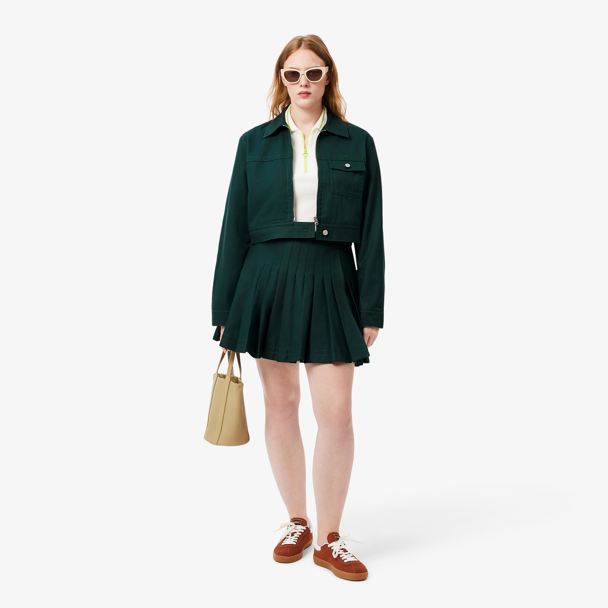 ミッドサイツイルテニススカート