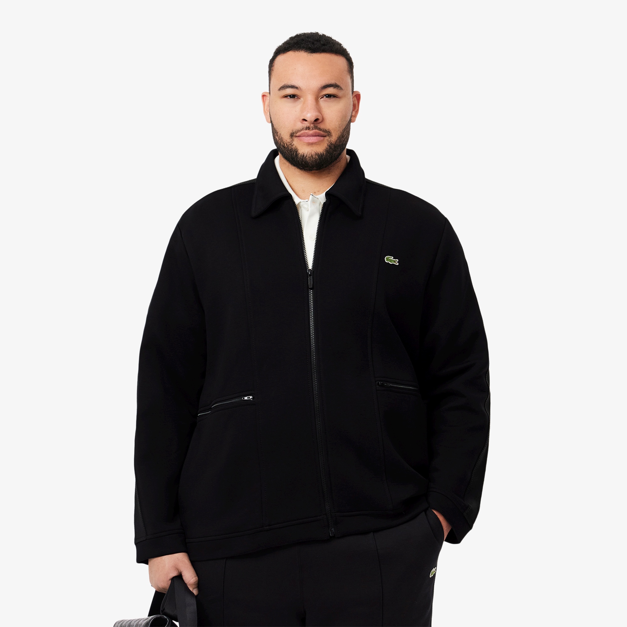 ダブルフェイススウェットジップジャケット