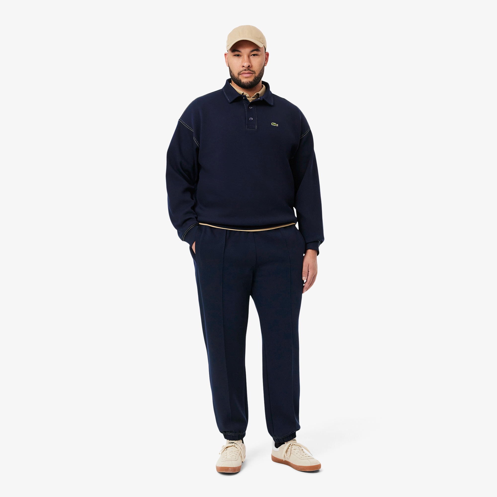 鹿の子トラックパンツ