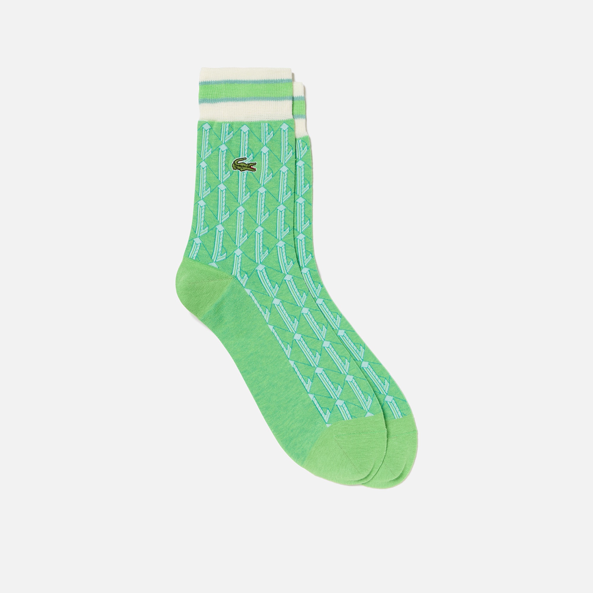 モノグラムジャカードソックス