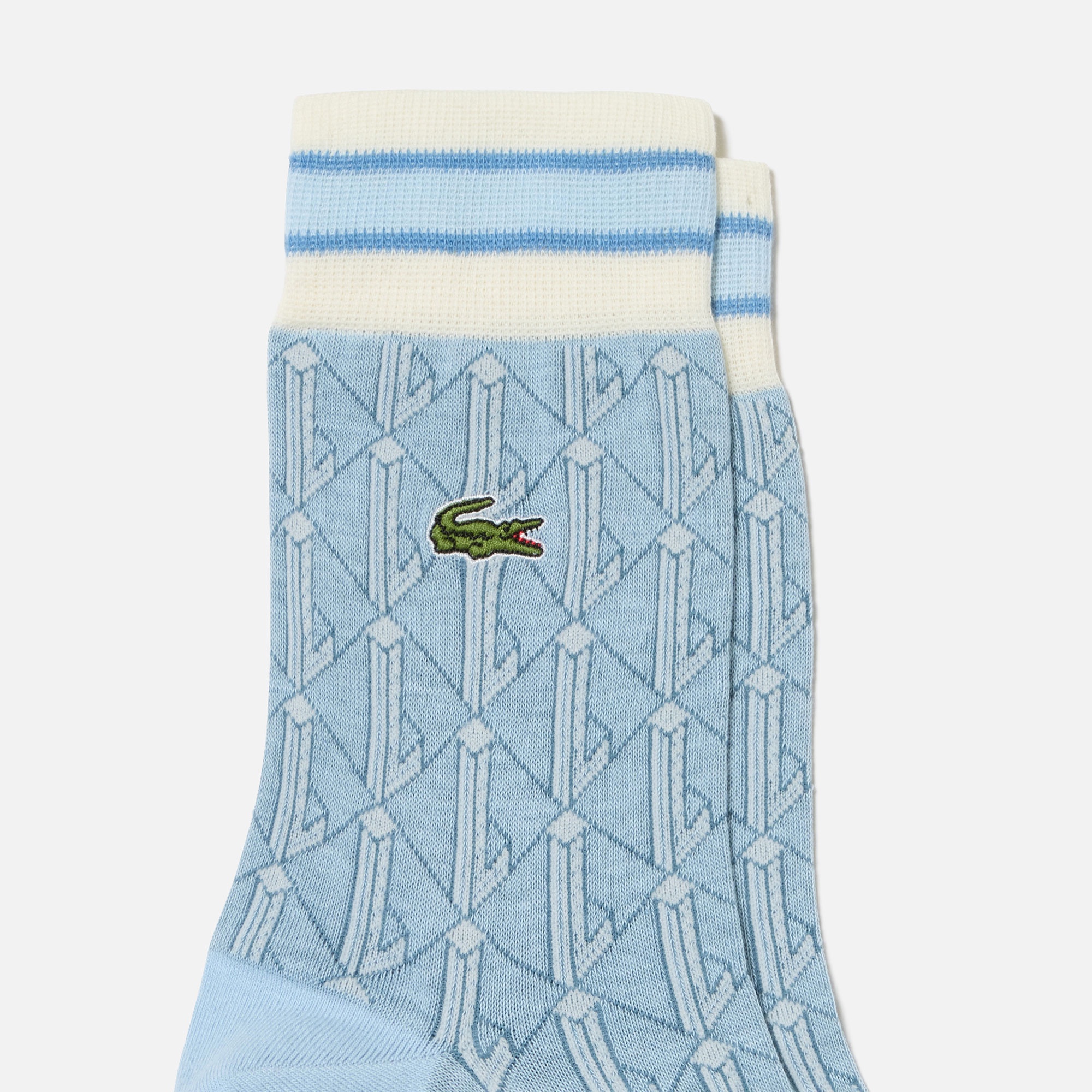 モノグラムジャカードソックス