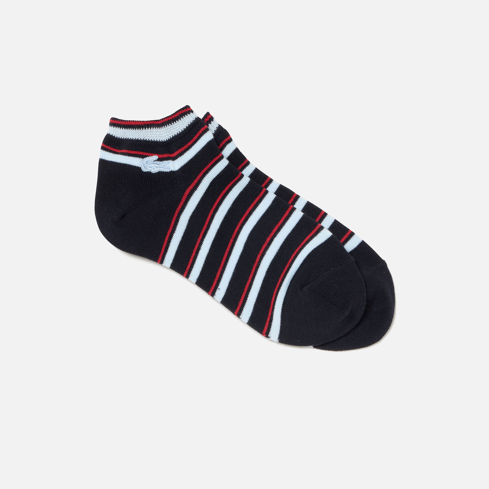 ウィメンズマルチボーダーアンクルソックス