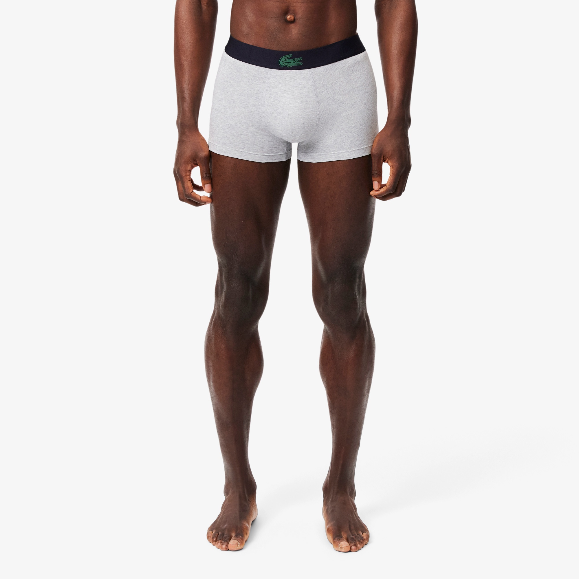 3パッククロコダイルプリントトランクショーツ