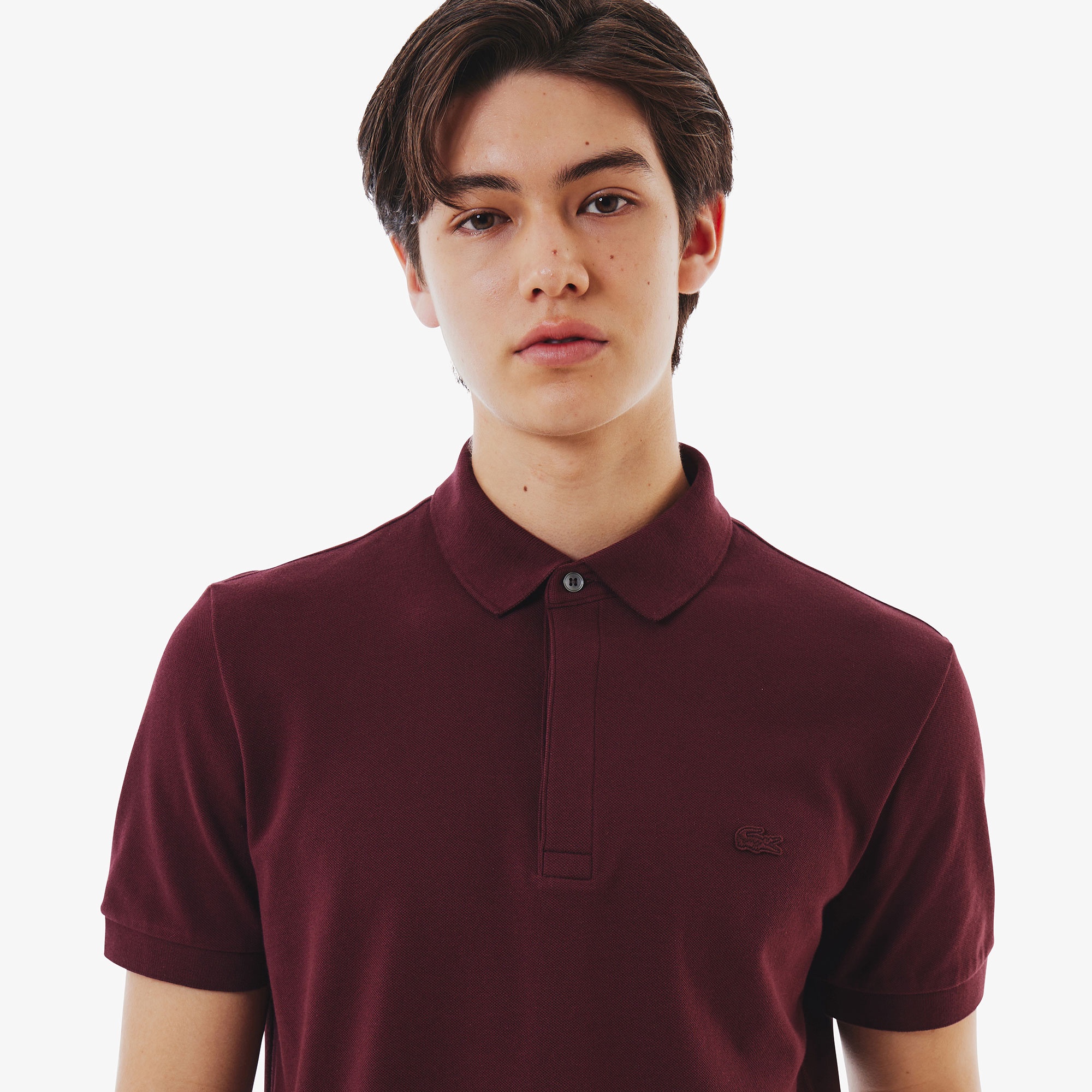 レギュラーフィット ストレッチ パリポロシャツ (半袖)