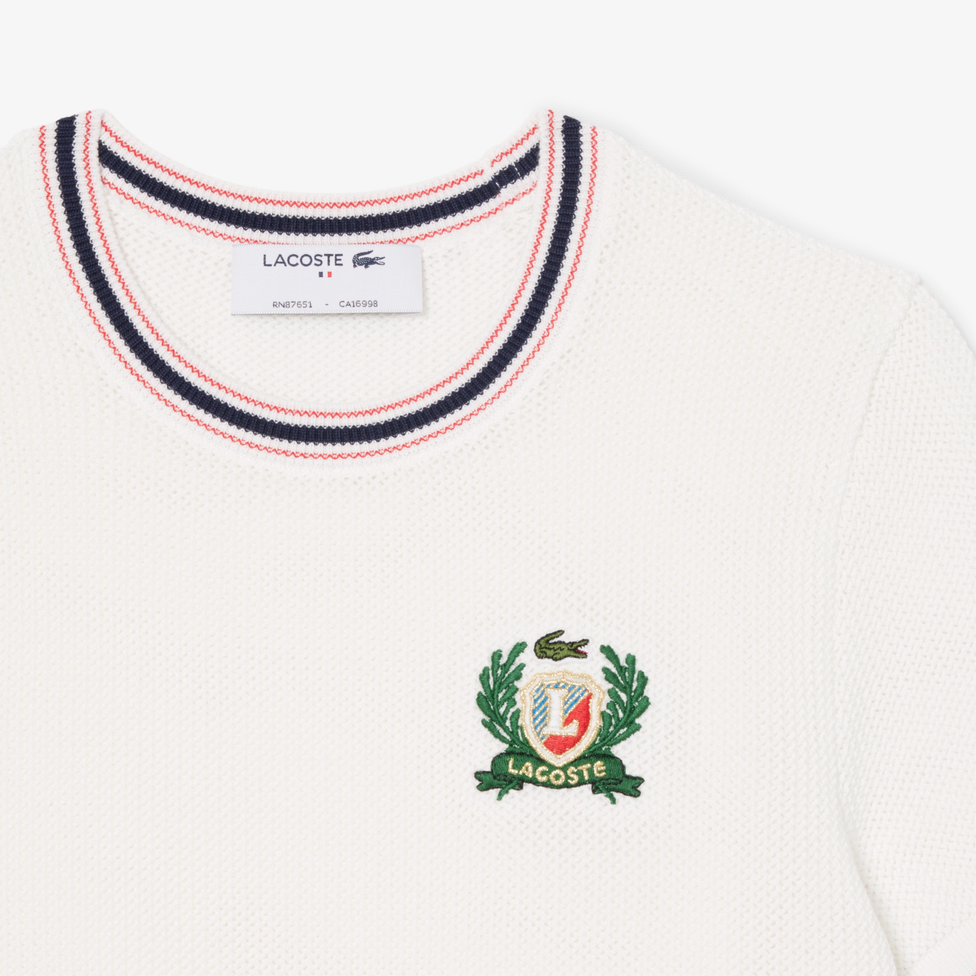 フレンチメイドメッシュニットTシャツ