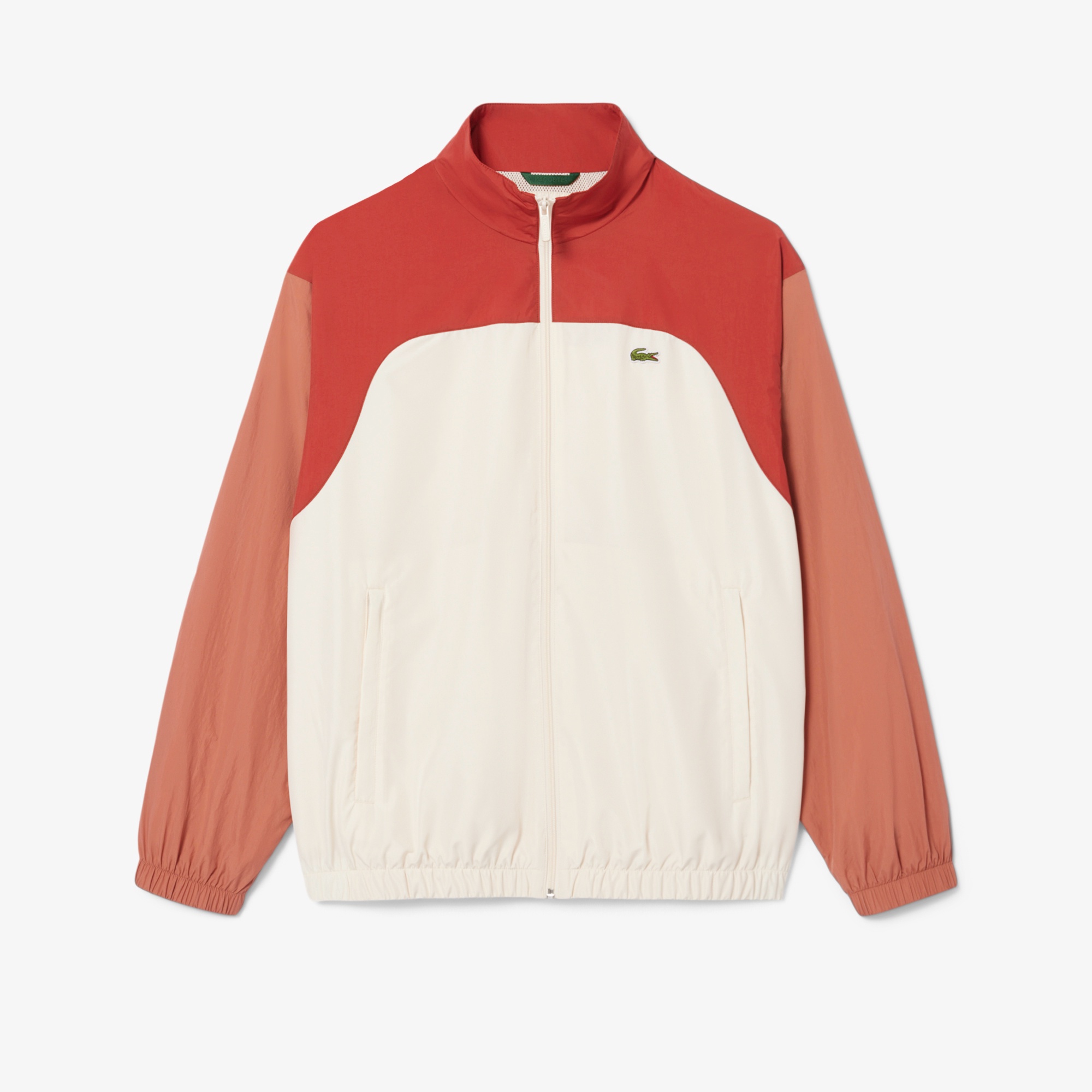 トリコカラーリング撥水トラックジャケット