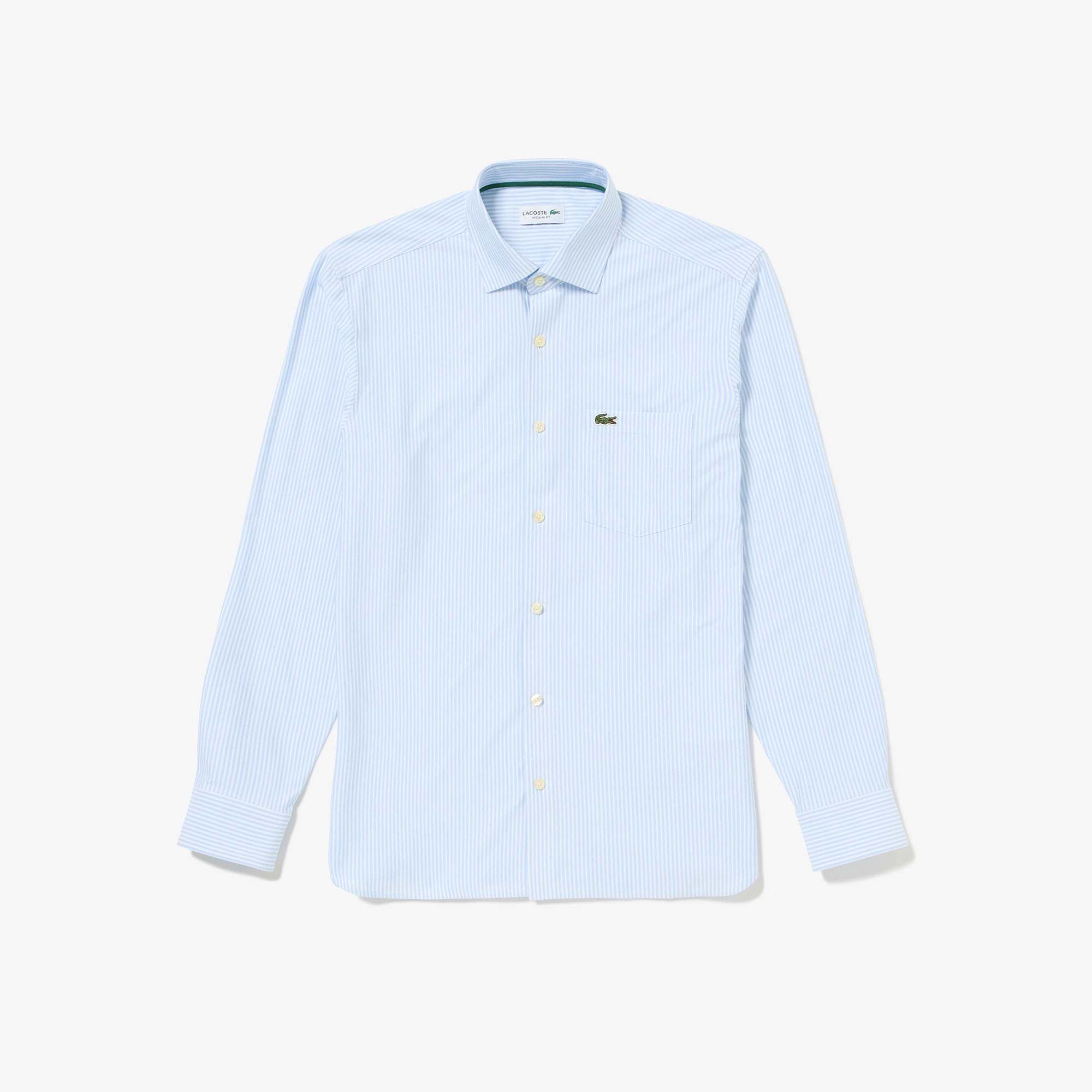 ストライプジャージシャツ