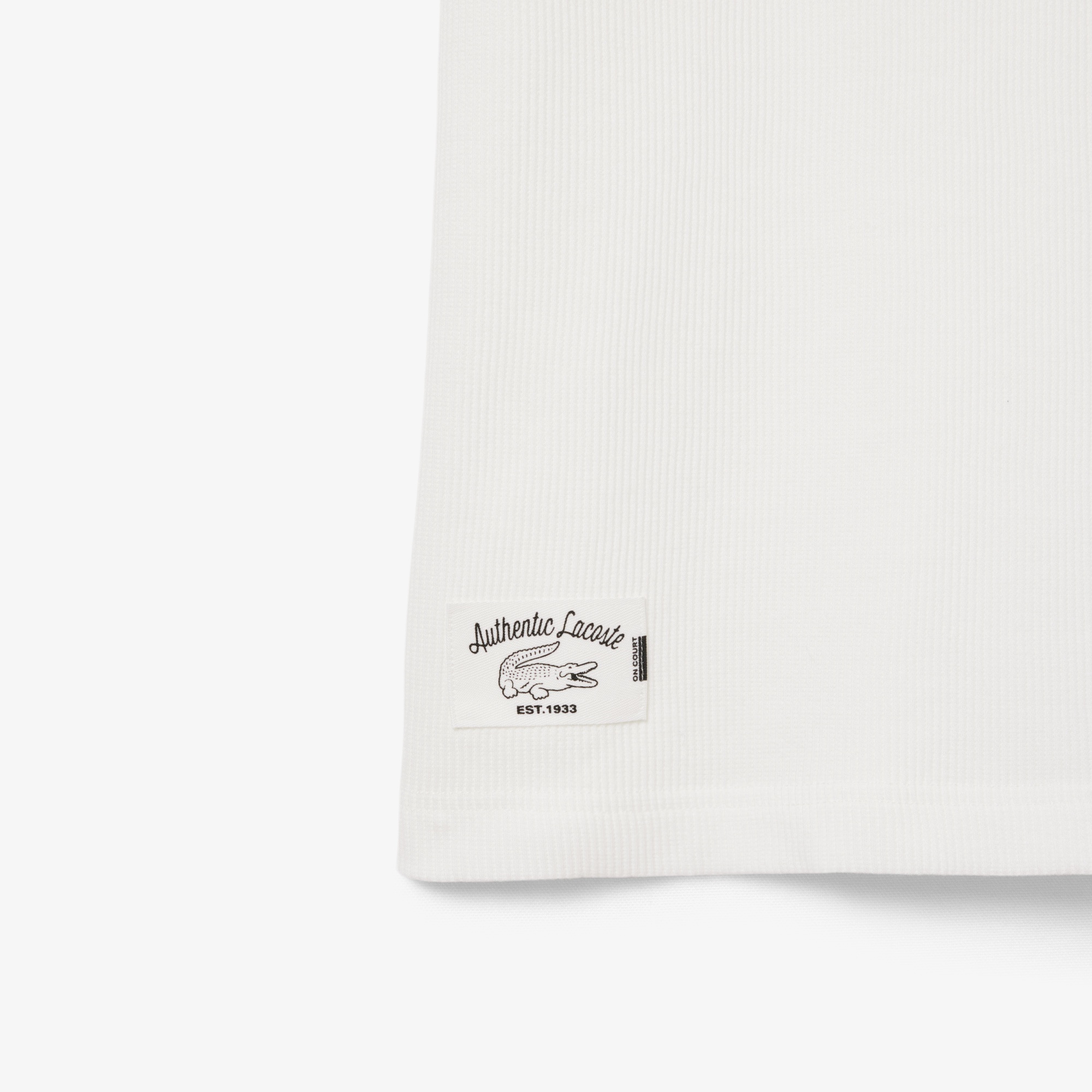 スクエアニットポロシャツ