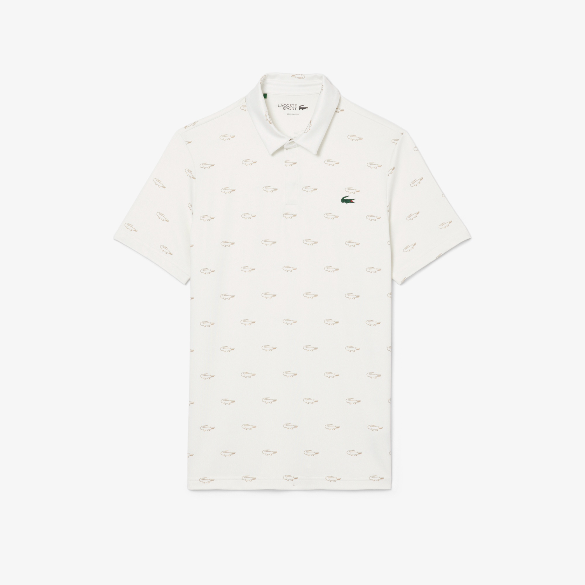 ミニマム総柄プリントゴルフポロシャツ