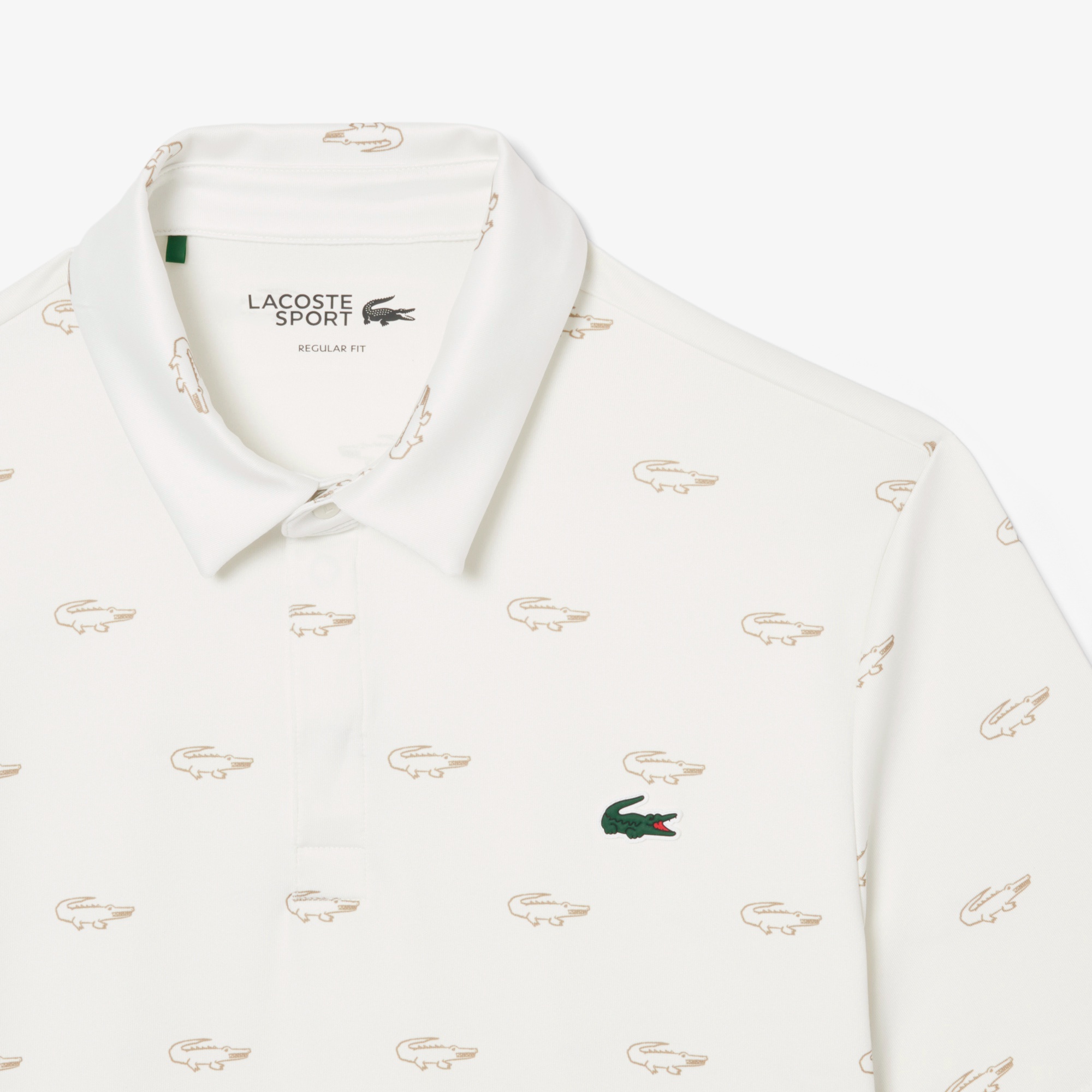 ミニマム総柄プリントゴルフポロシャツ