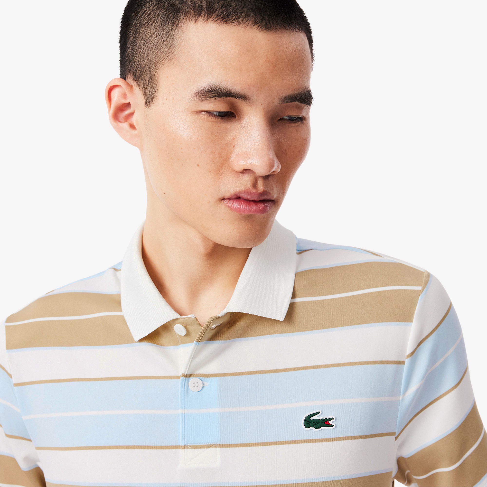 マルチカラーボーダーウルトラドライポロシャツ