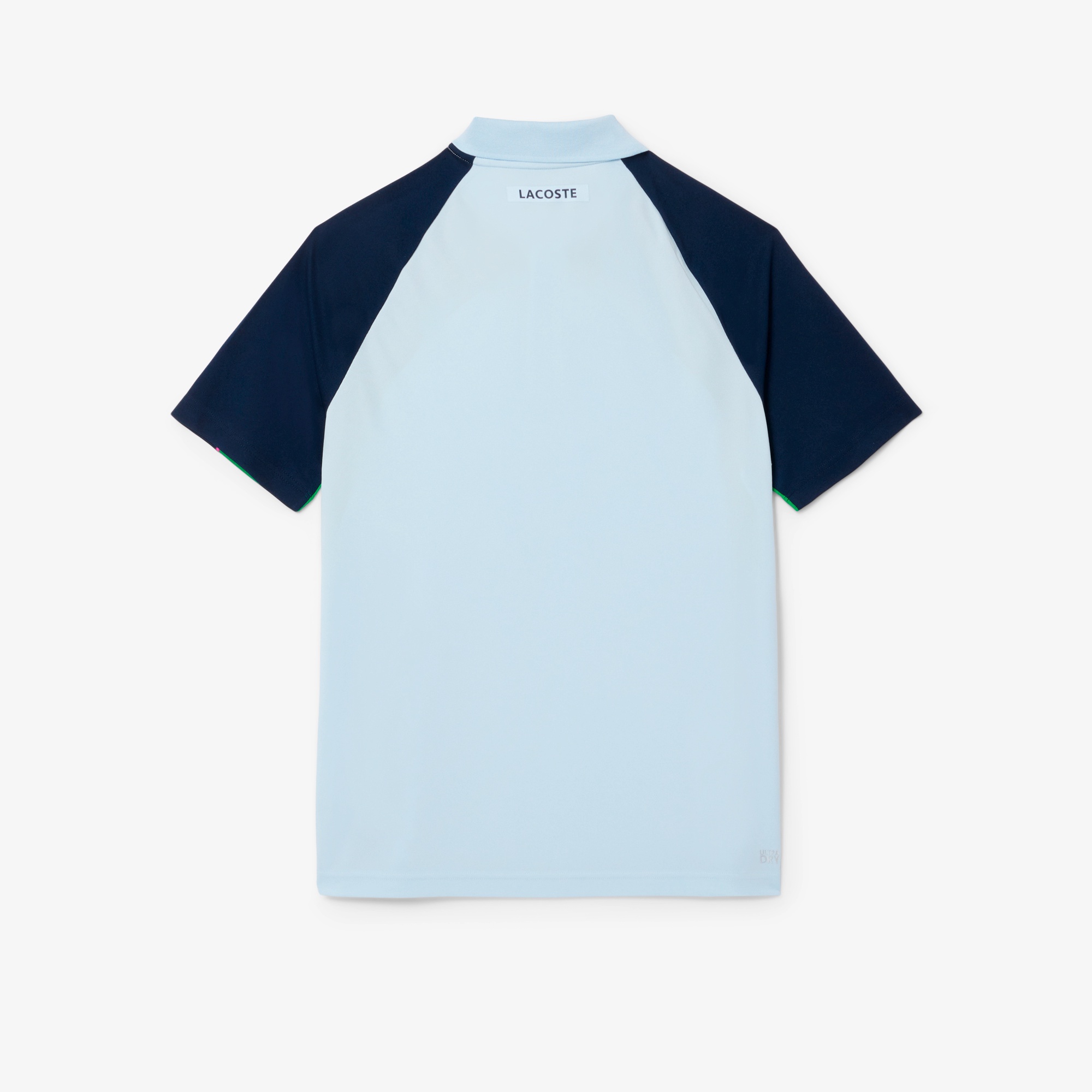 配色パネルテニスポロシャツ