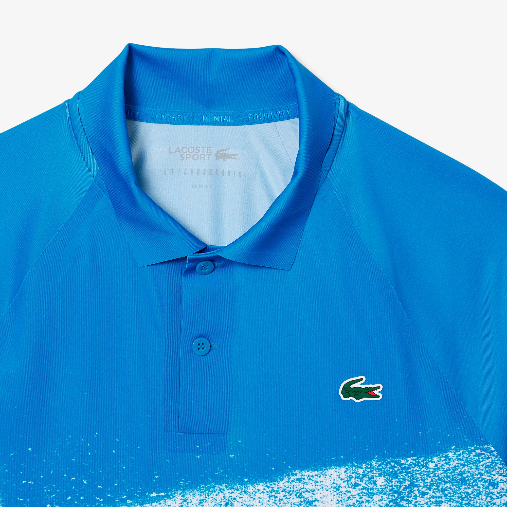 『ジョコビッチ』コートラインシームレスポロシャツ