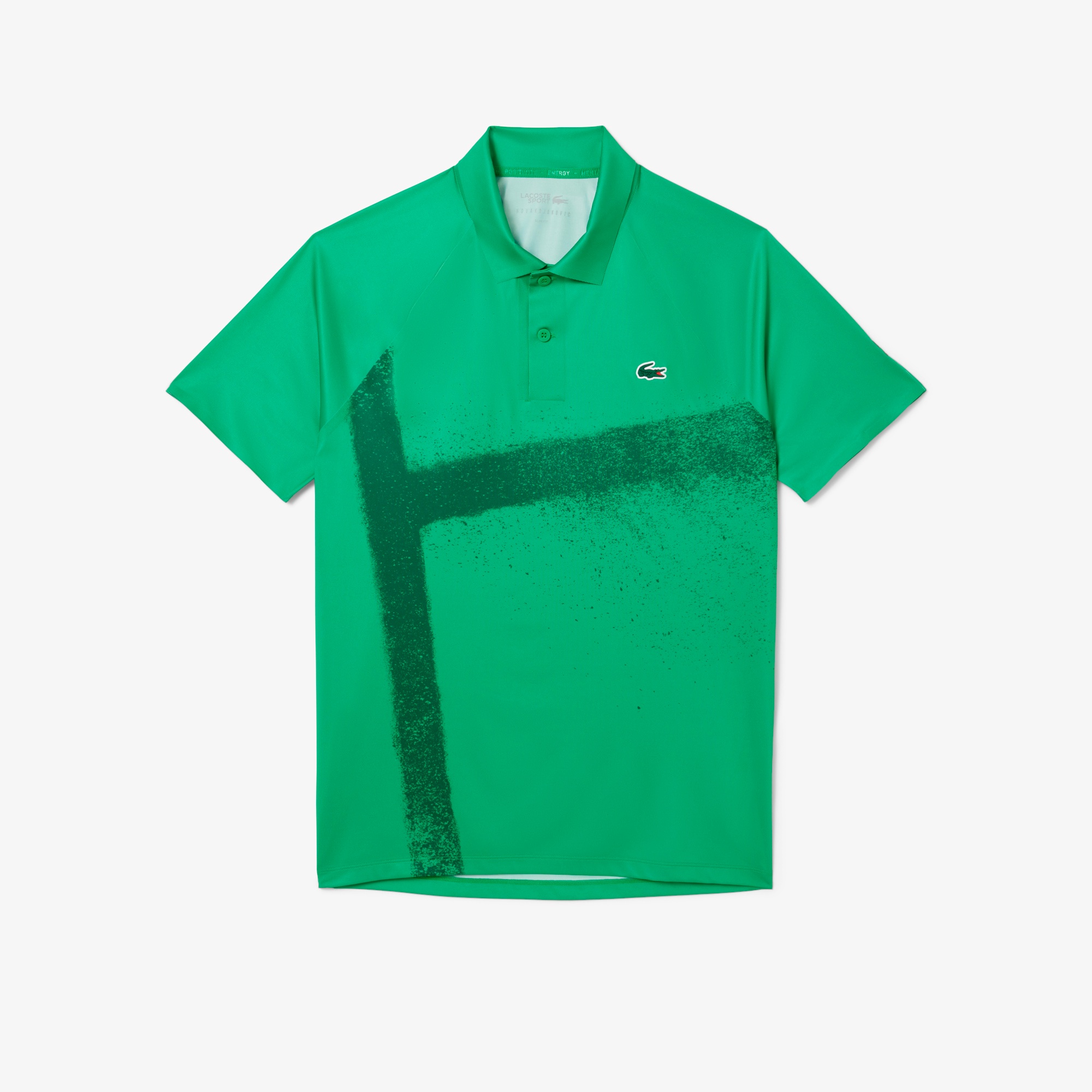 『ジョコビッチ』コートラインシームレスポロシャツ