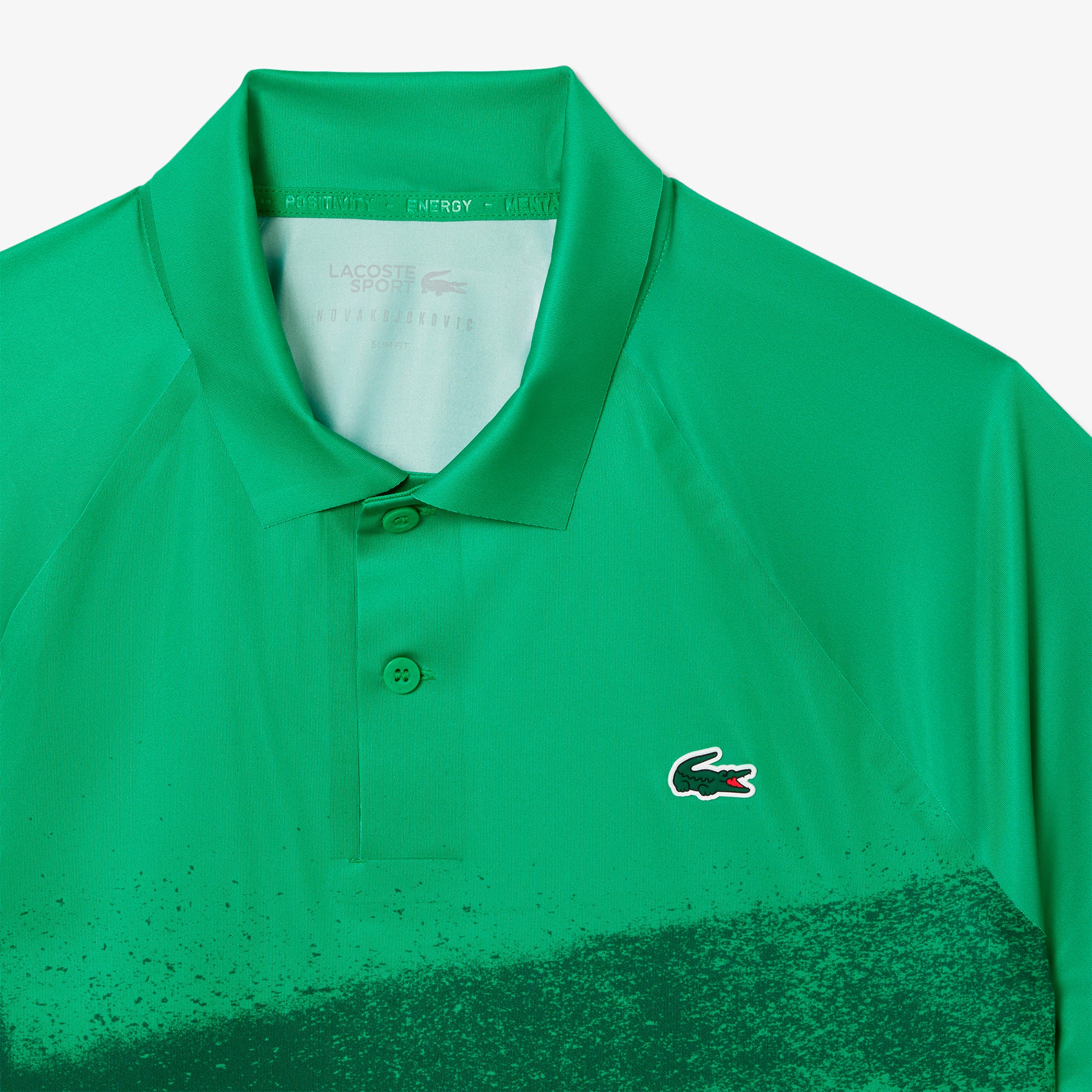 『ジョコビッチ』コートラインシームレスポロシャツ