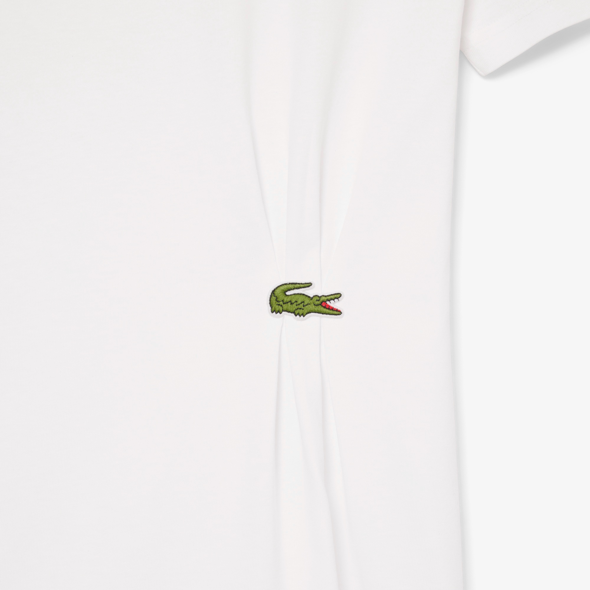 ワニロゴプリーツTシャツドレス