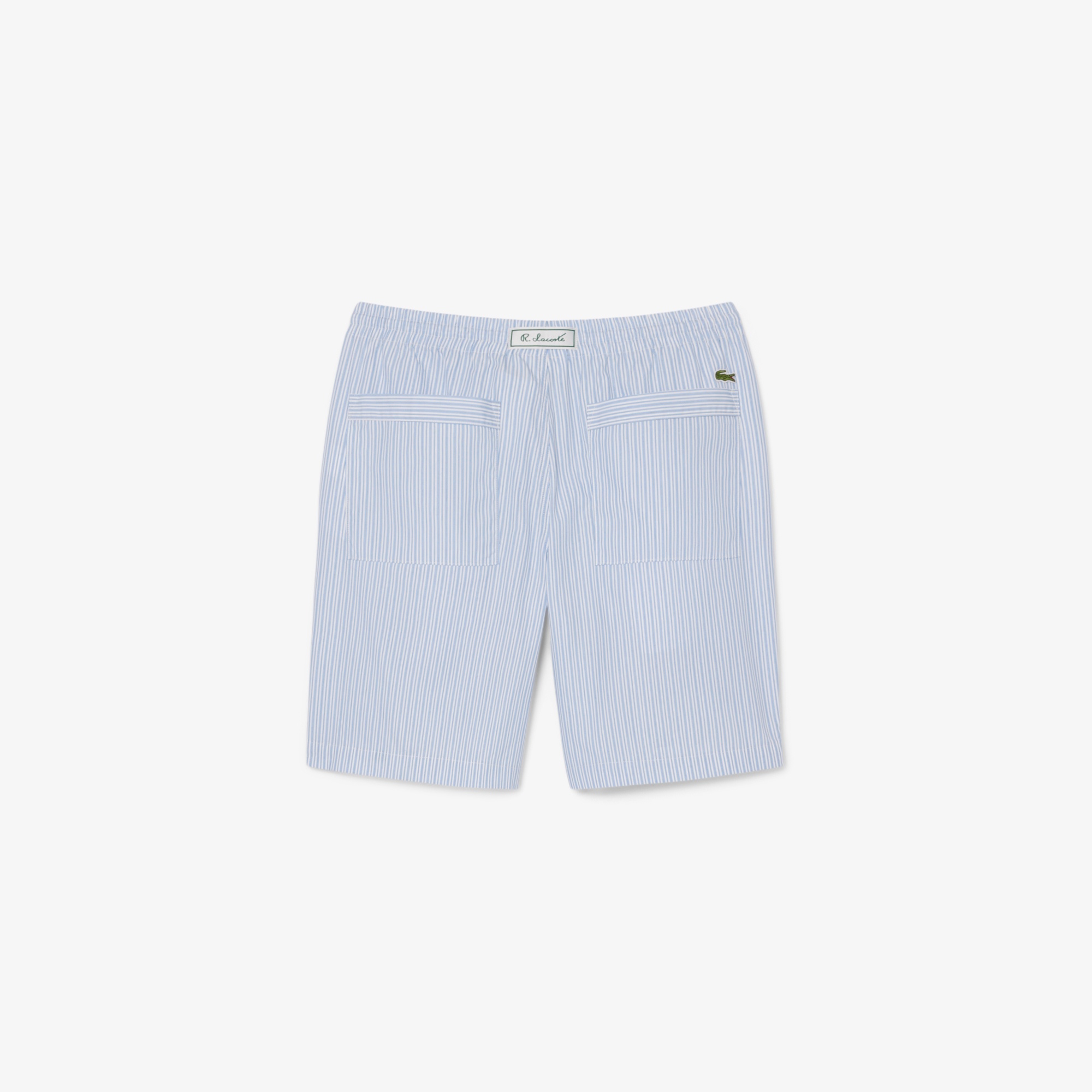 リヨセルブレンドストライプショーツ