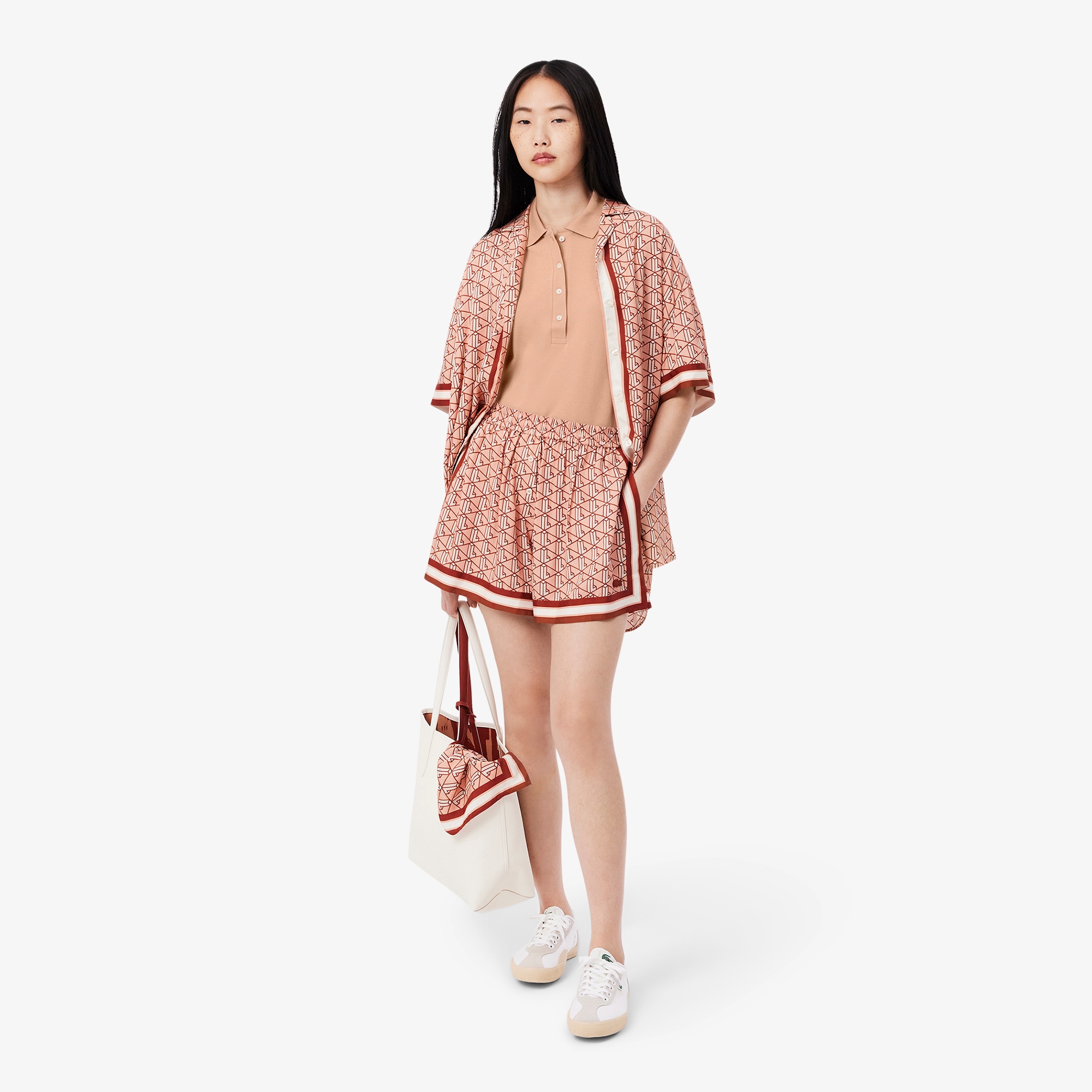 ストレッチコットンピケポロシャツ (半袖)