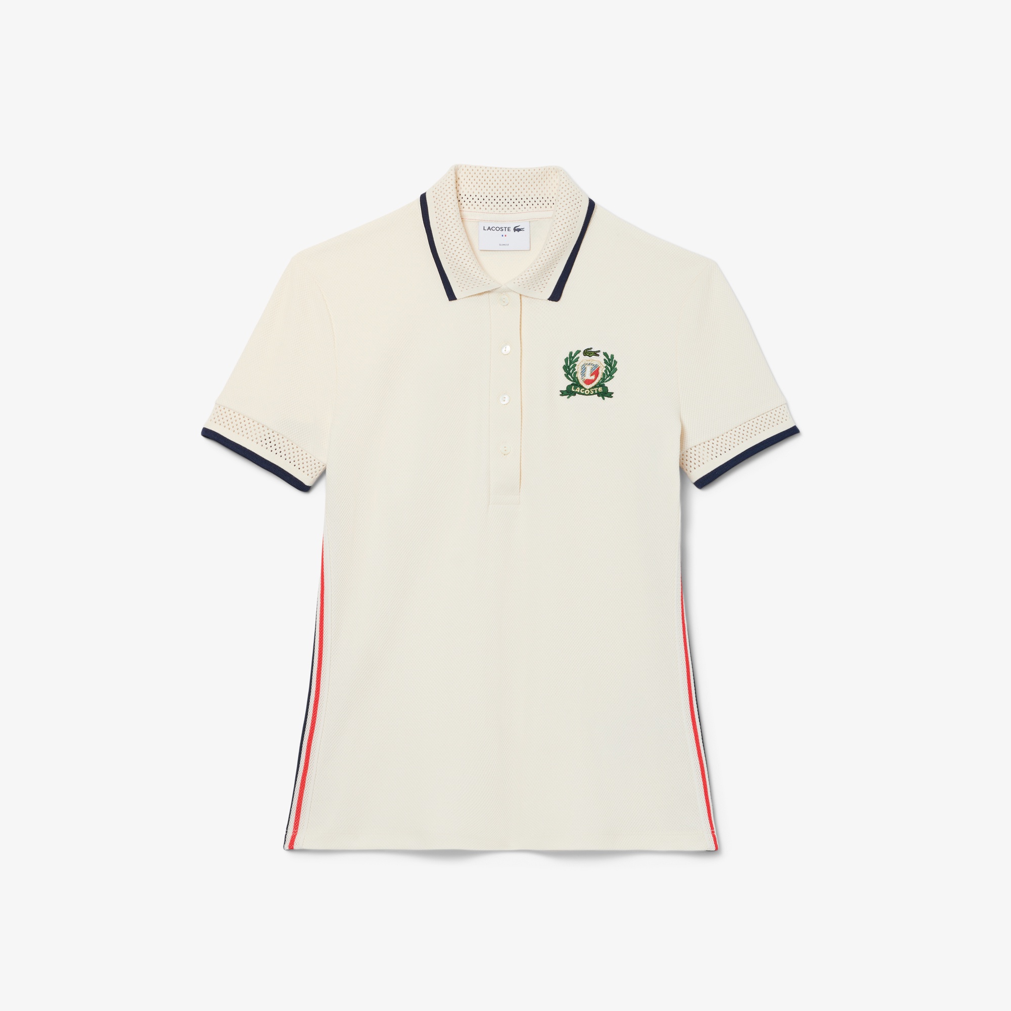 サイドメッシュバンドポロシャツ