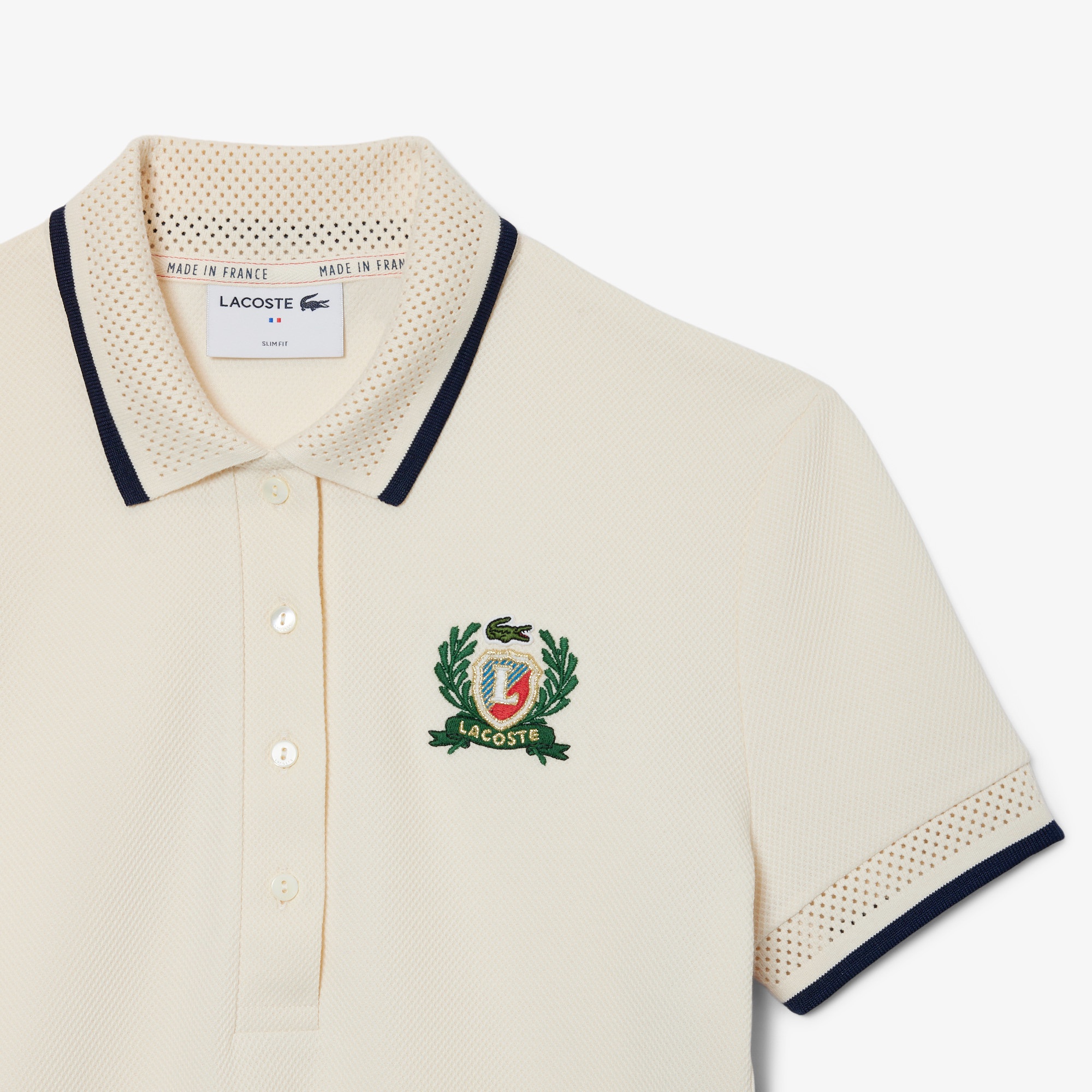 サイドメッシュバンドポロシャツ