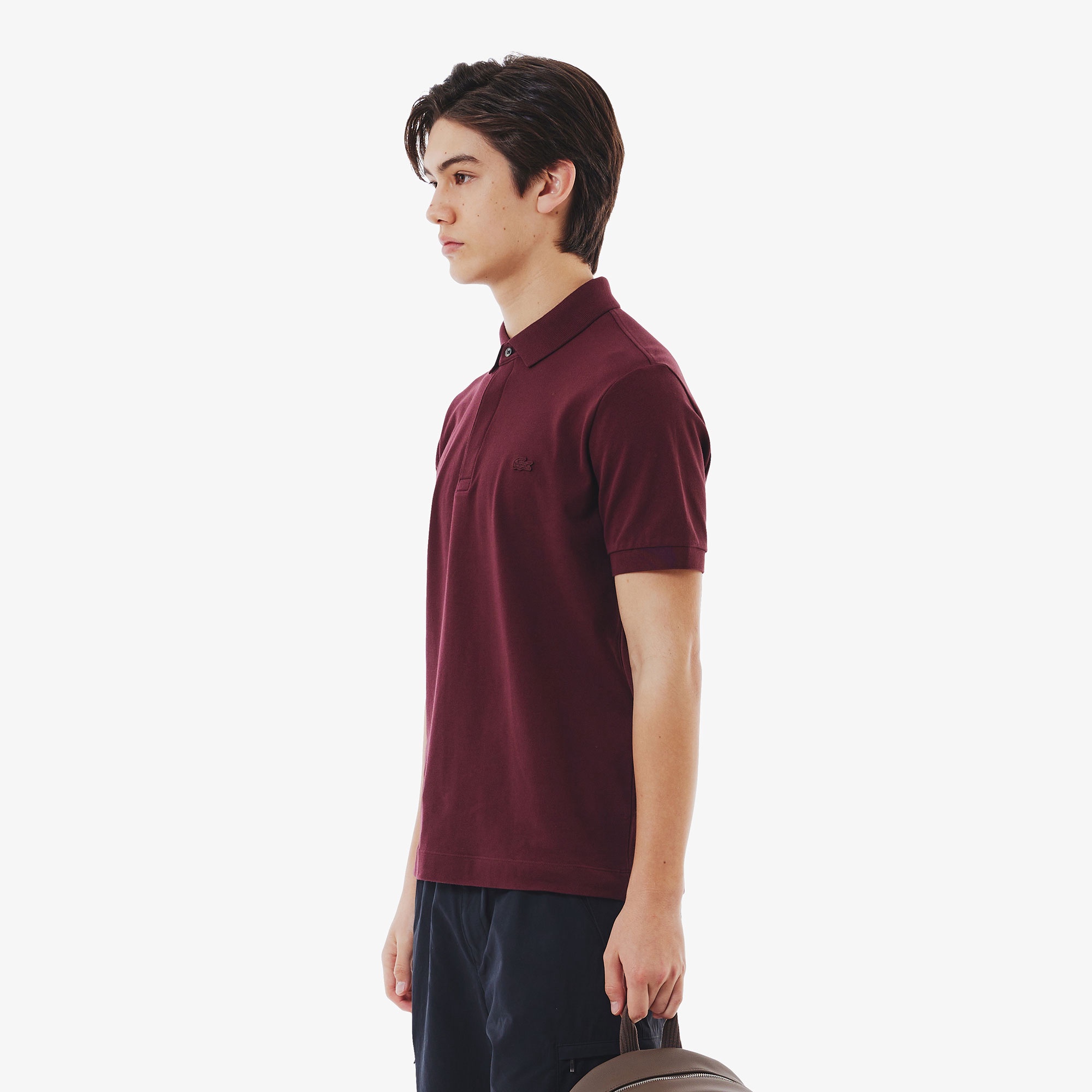 レギュラーフィット ストレッチ パリポロシャツ (半袖)