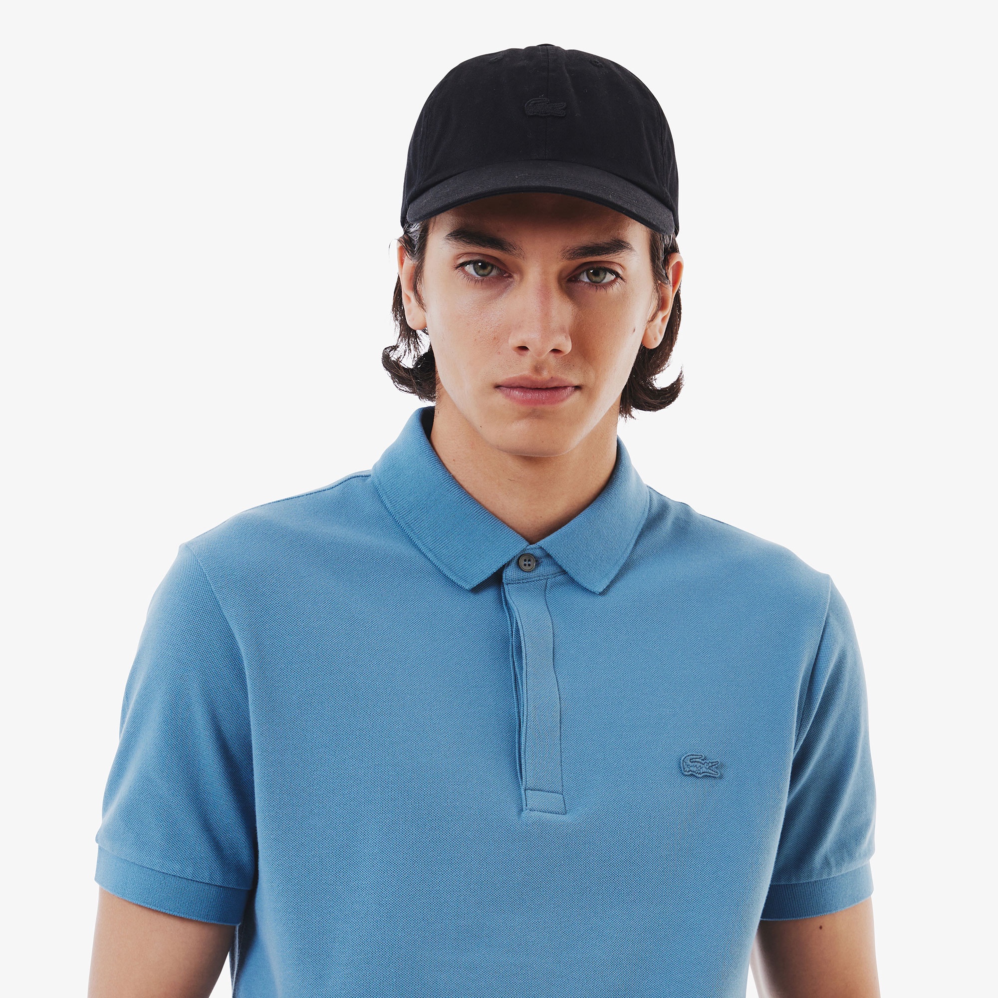 レギュラーフィット ストレッチ パリポロシャツ (半袖)