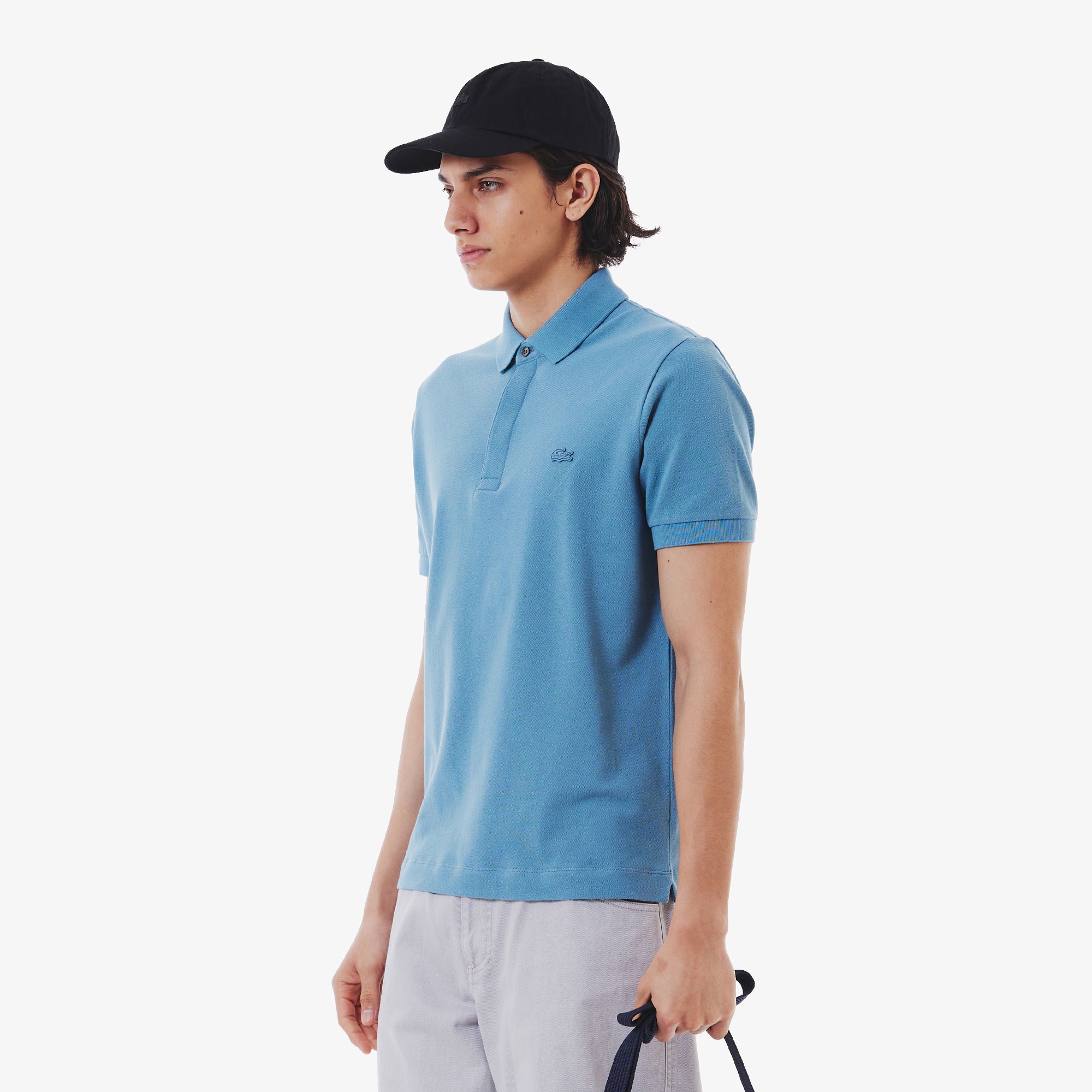 レギュラーフィット ストレッチ パリポロシャツ (半袖)