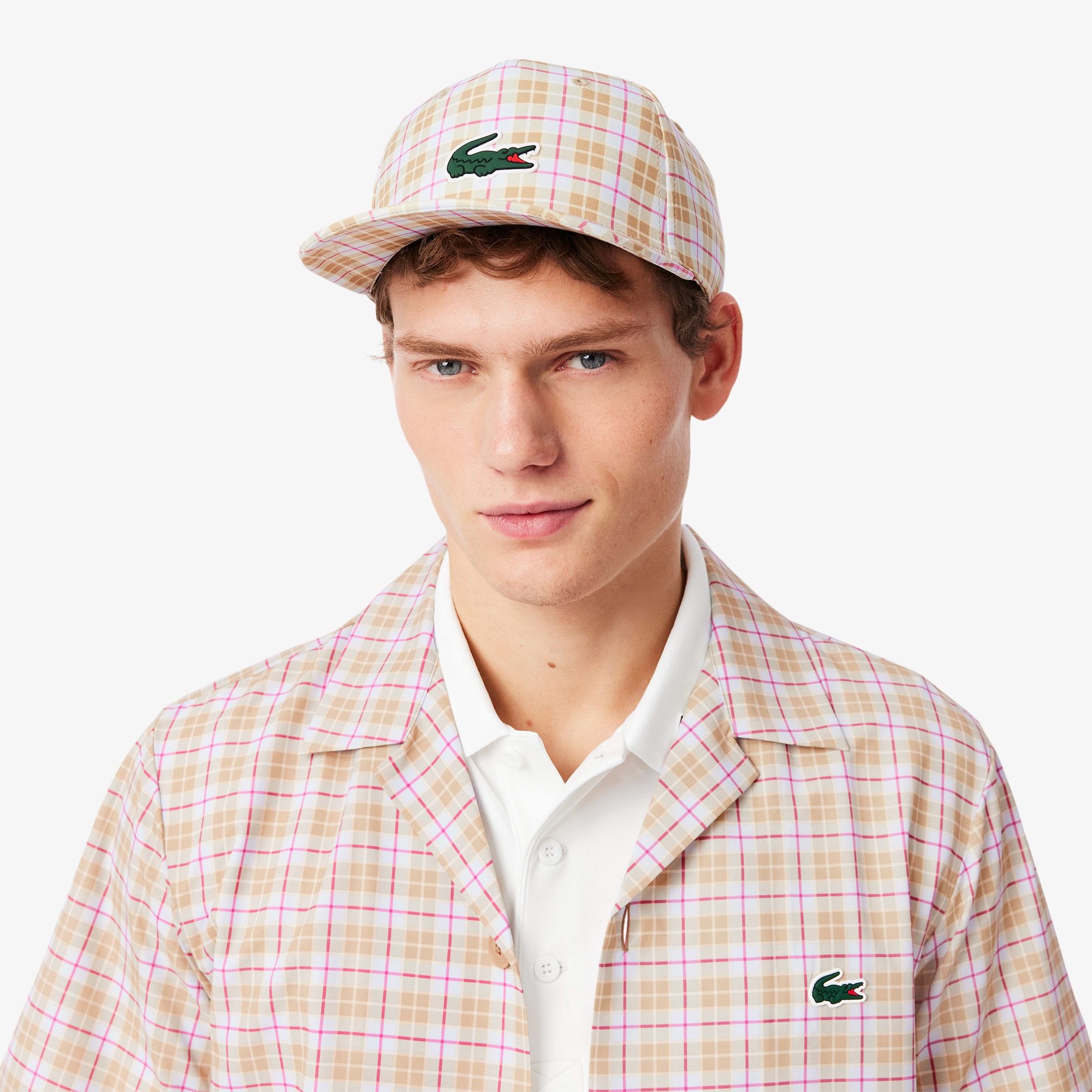 ワンポイント耐水ゴルフキャップ