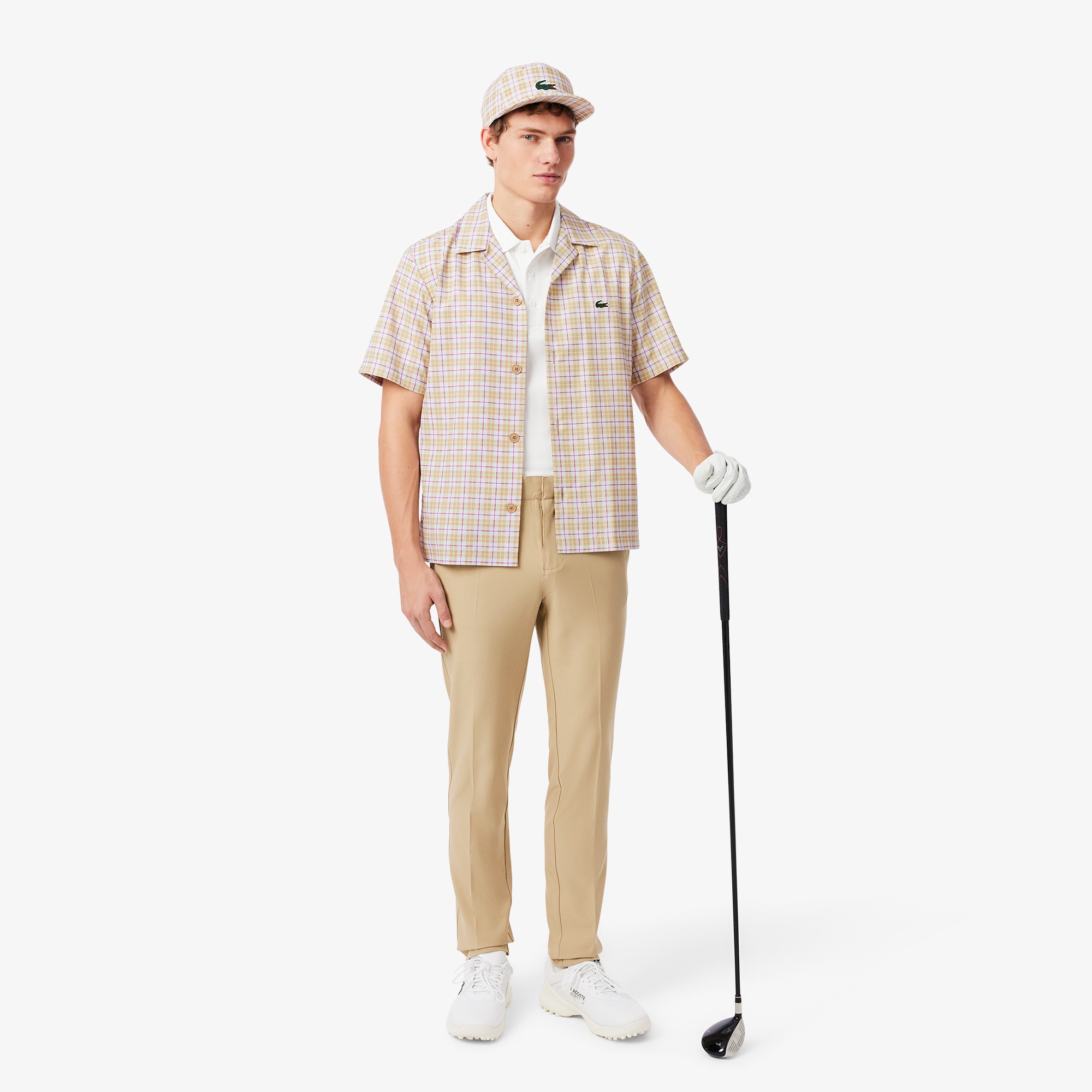 ワンポイント耐水ゴルフキャップ