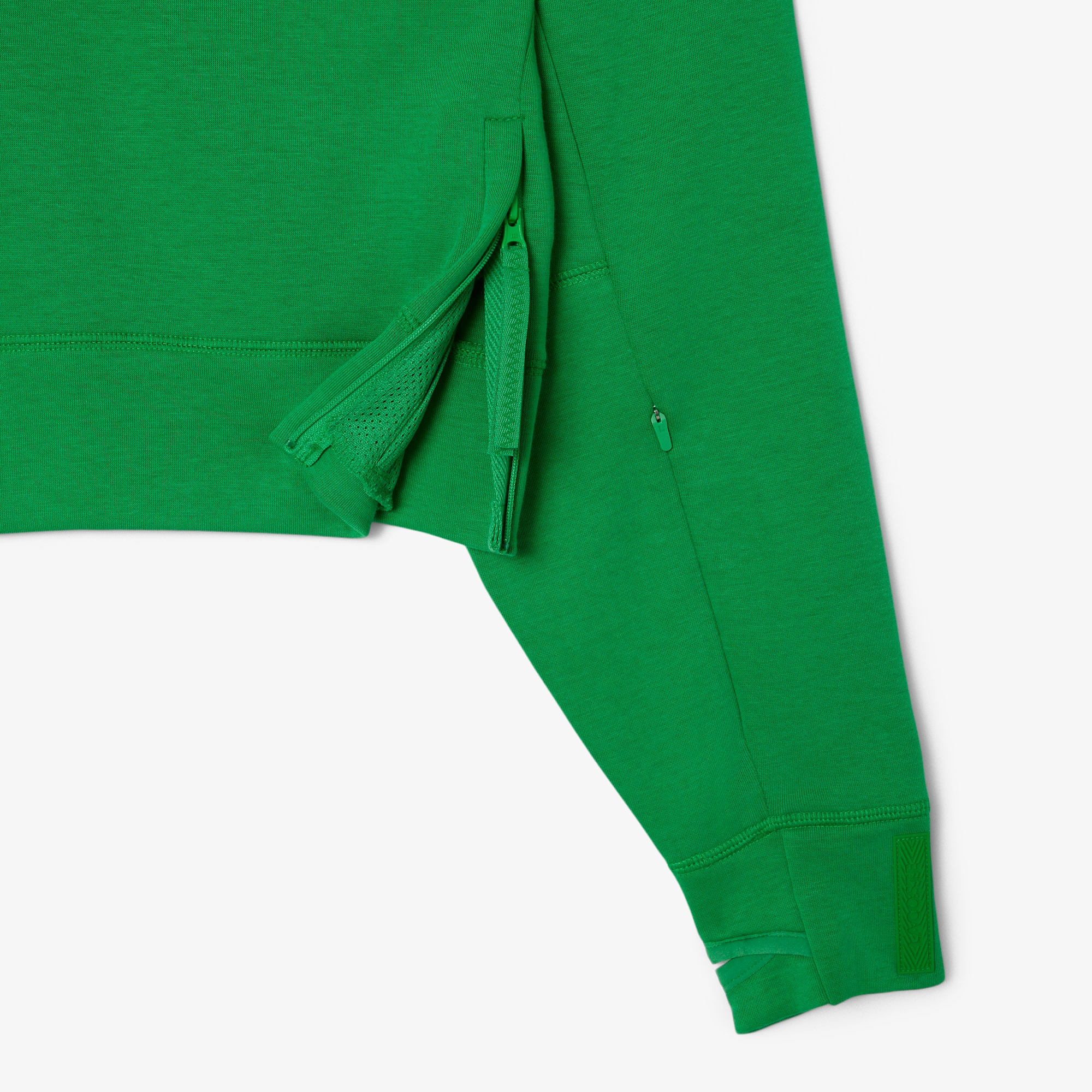 ワイド&クロップドフードスウェット