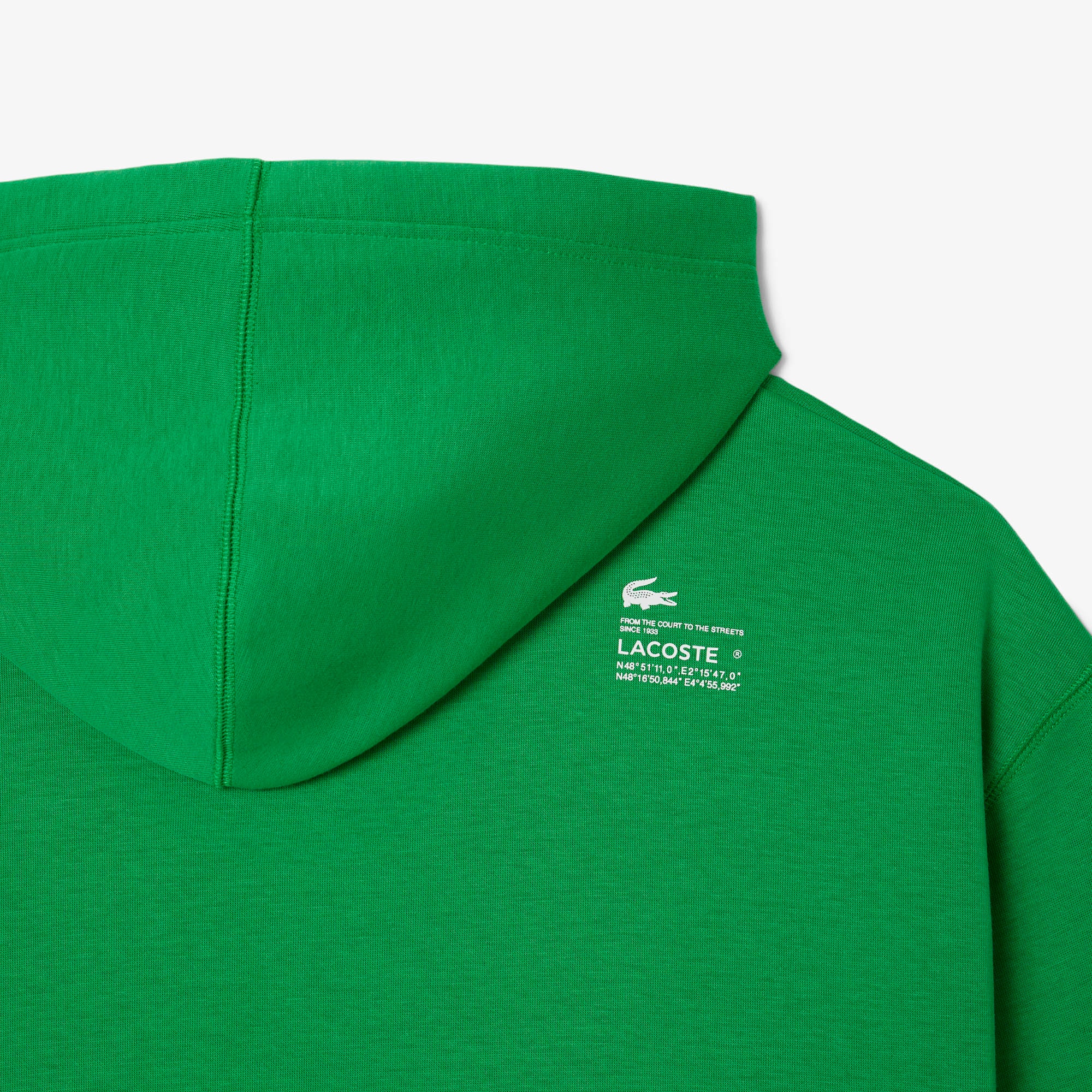 ワイド&クロップドフードスウェット