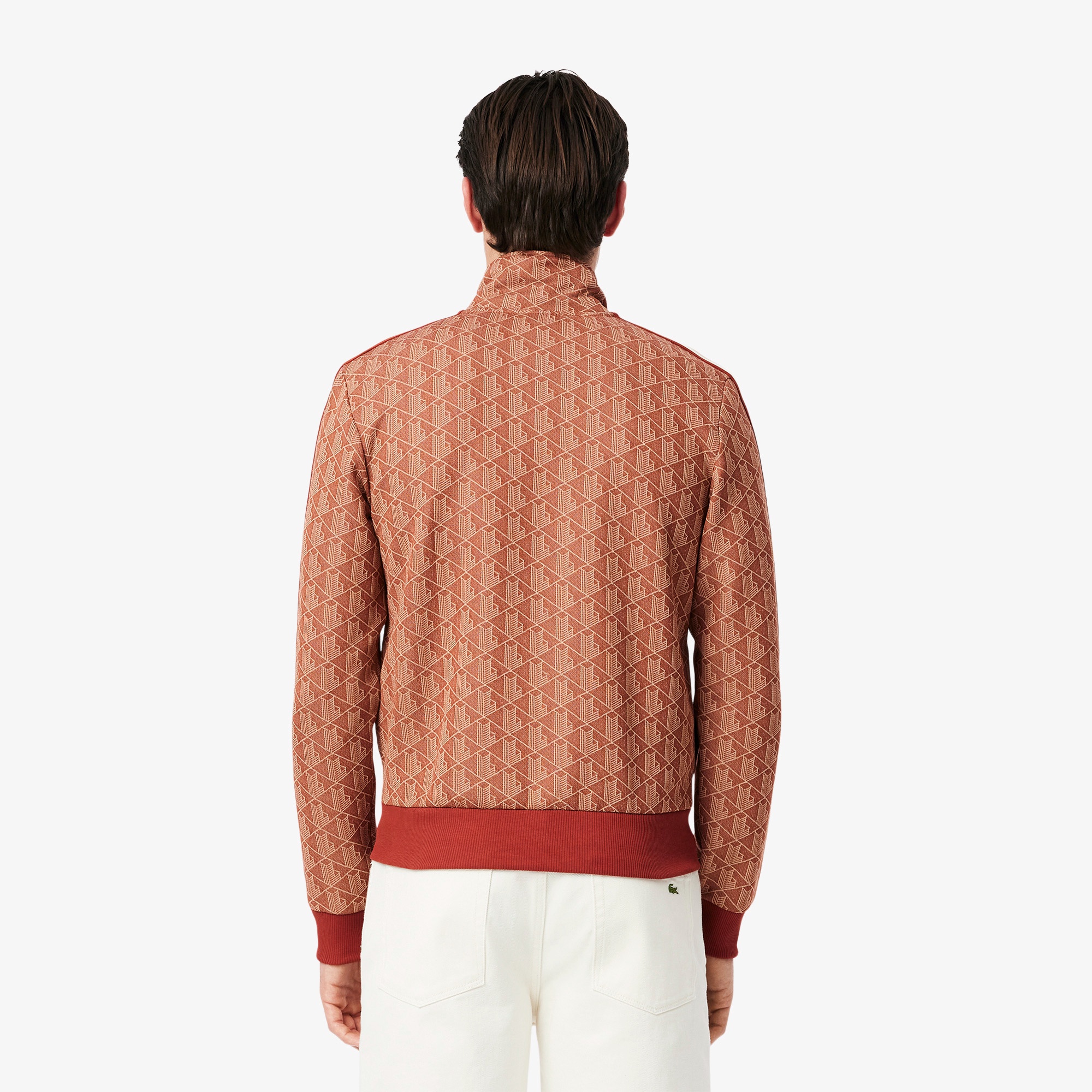 モノグラムジャカードトラックジャケット