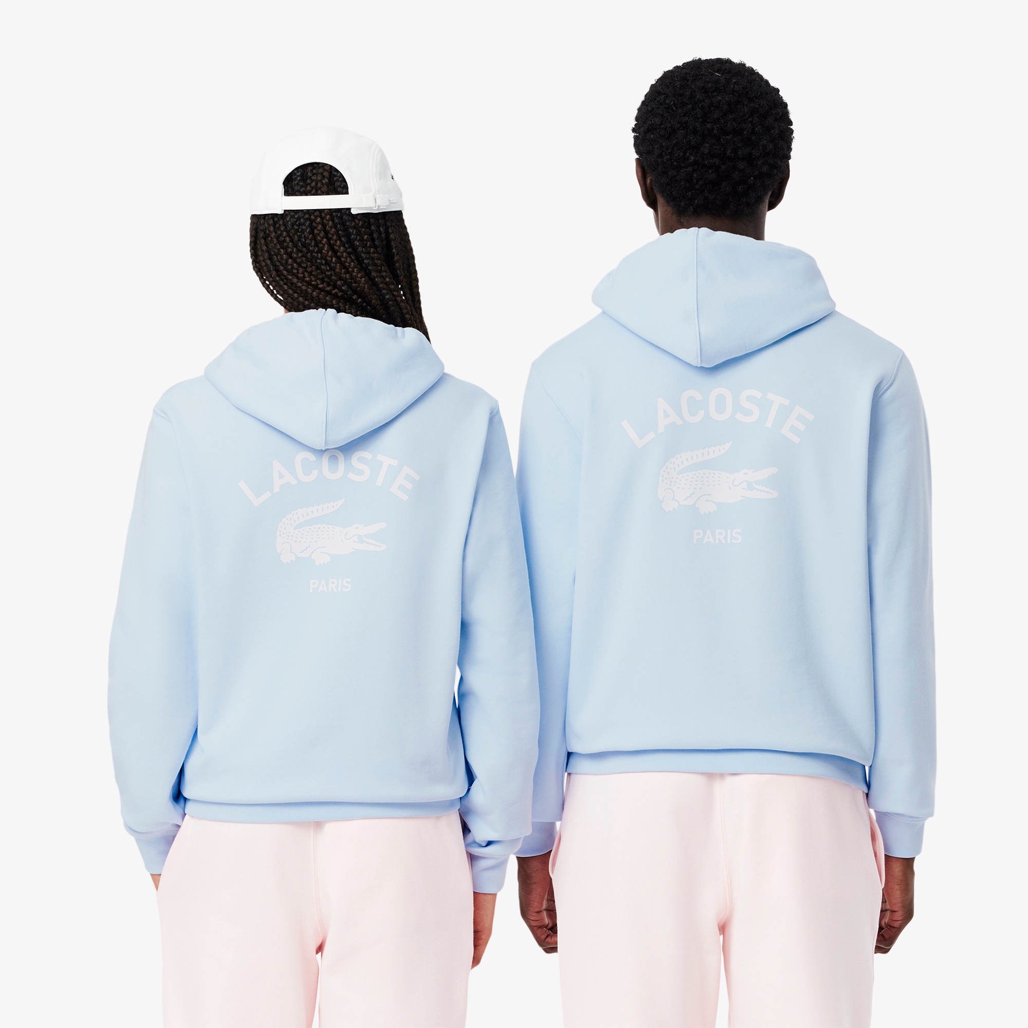 バックプリントスウェットフーディー