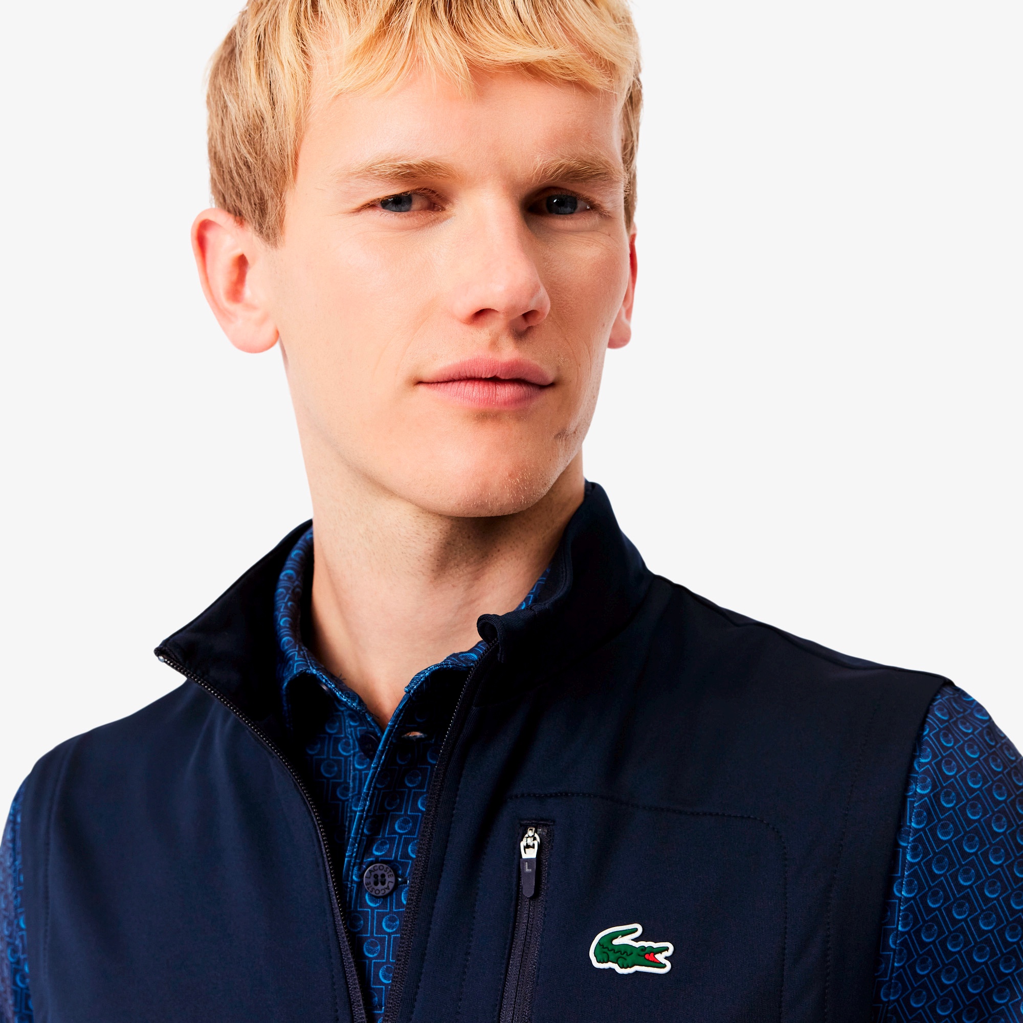 ウルトラドライハーフジップゴルフベスト