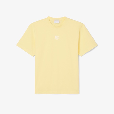スモールパリロゴクルーネックTシャツ