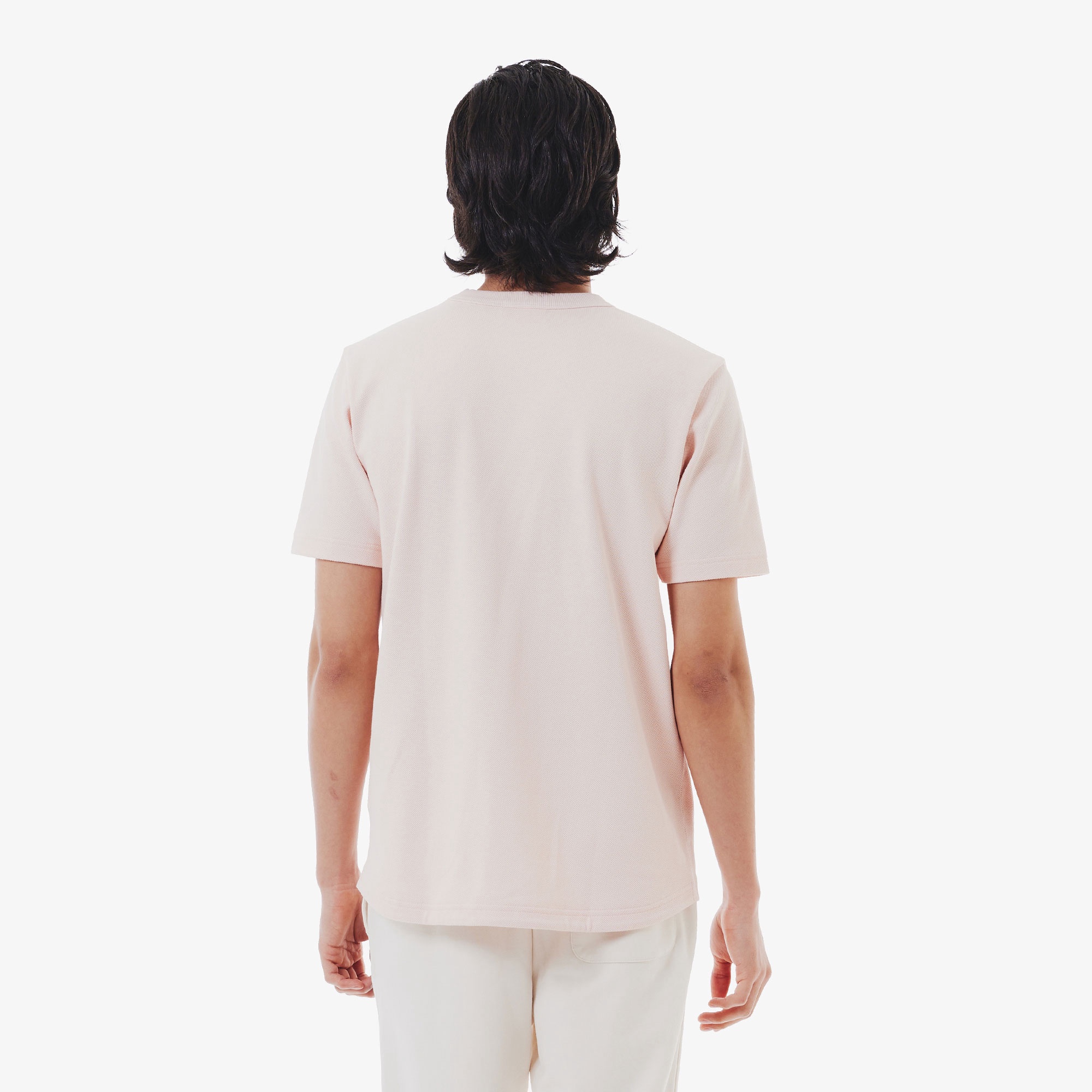 鹿の子地ポケット半袖Tシャツ