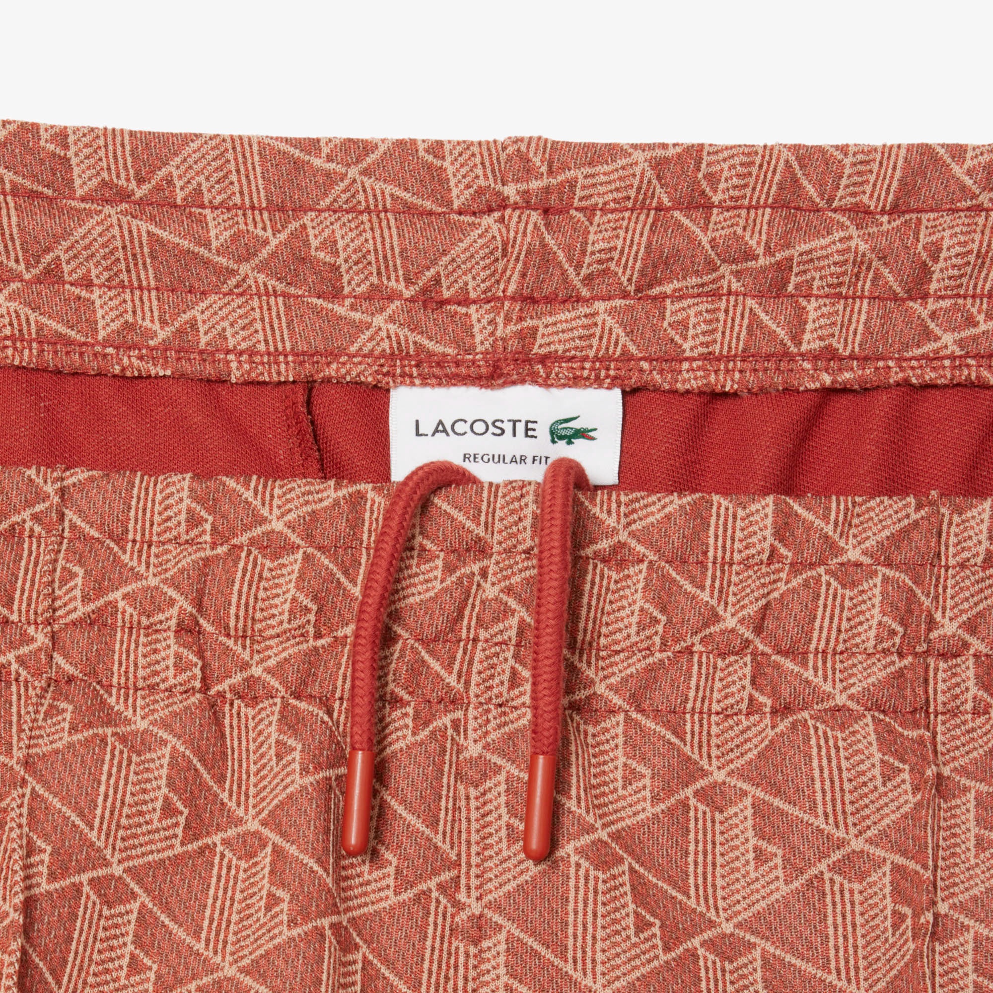 サイドテーピングモノグラムジャカードトラックパンツ