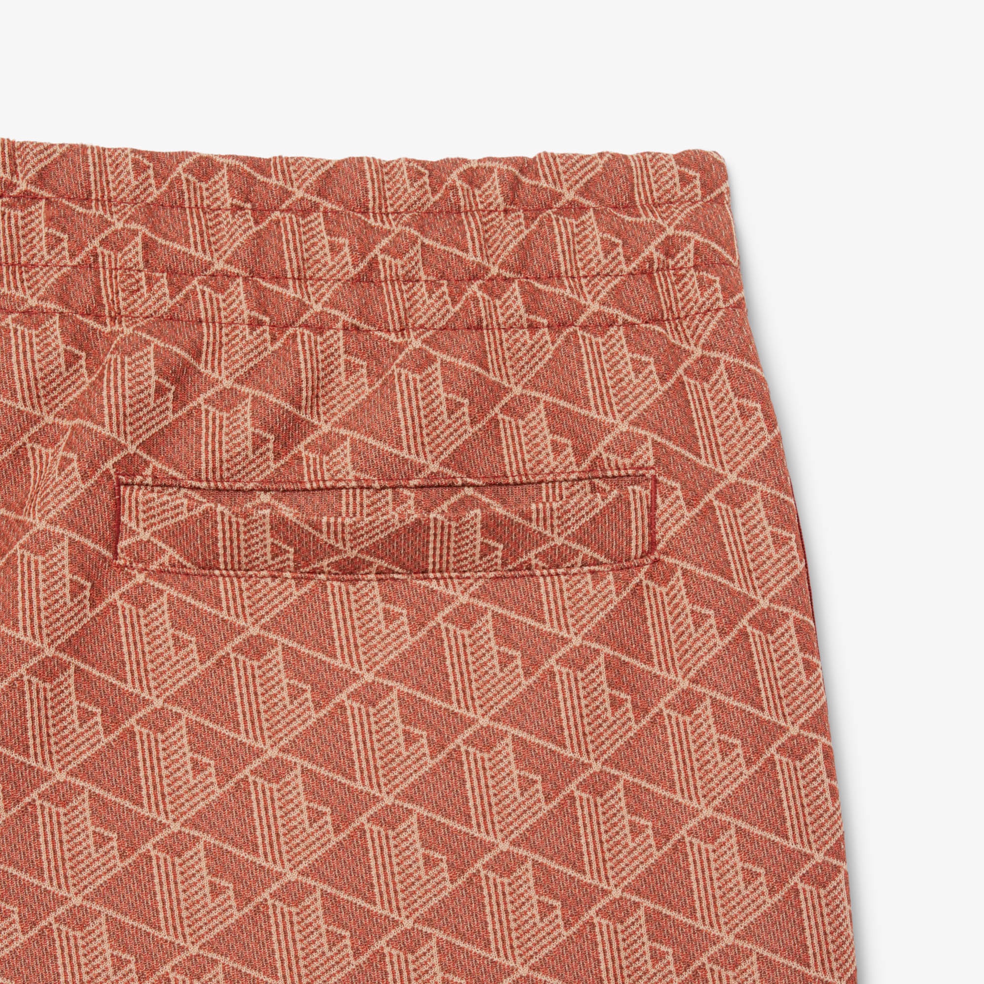 サイドテーピングモノグラムジャカードトラックパンツ