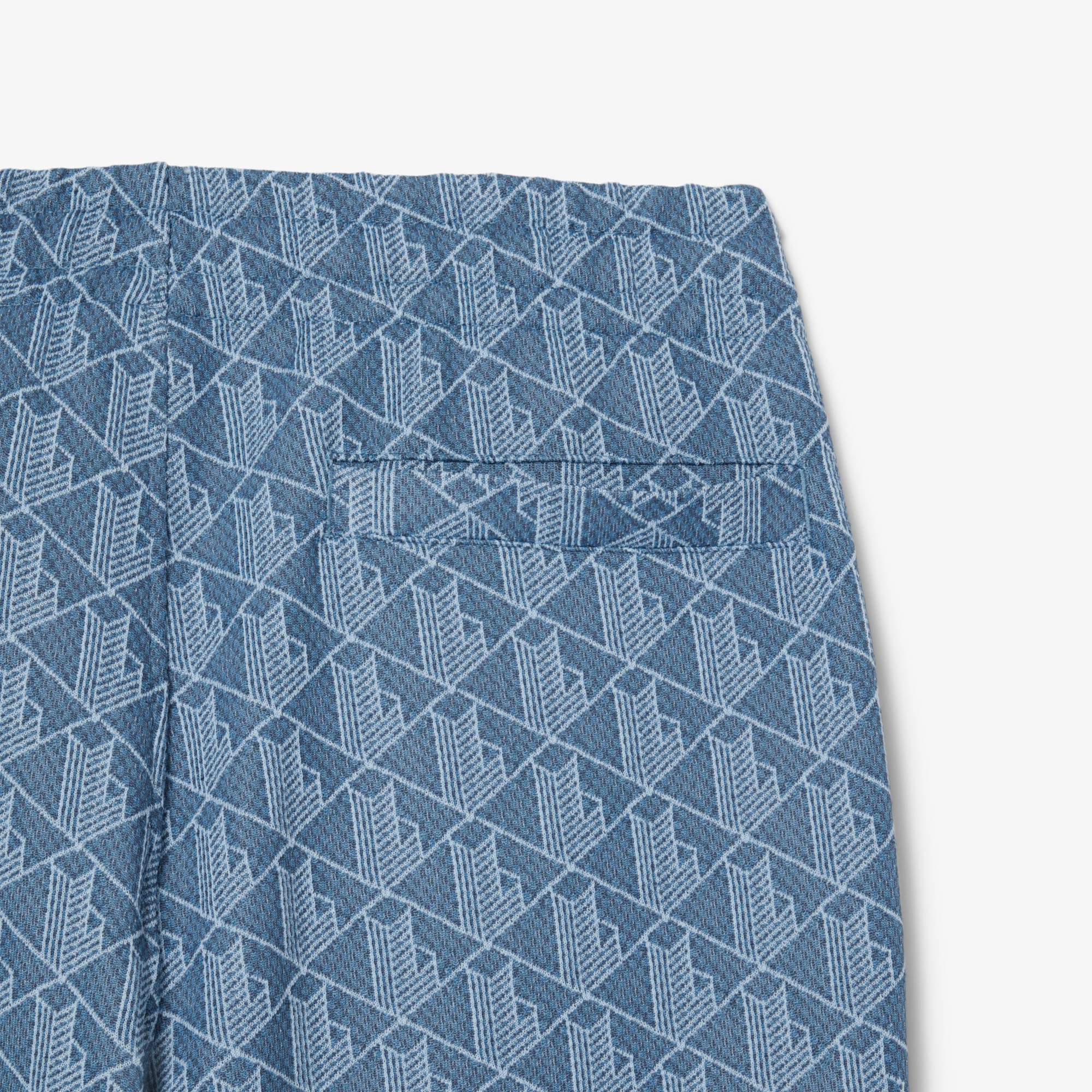 サイドテーピングモノグラムジャカードトラックパンツ