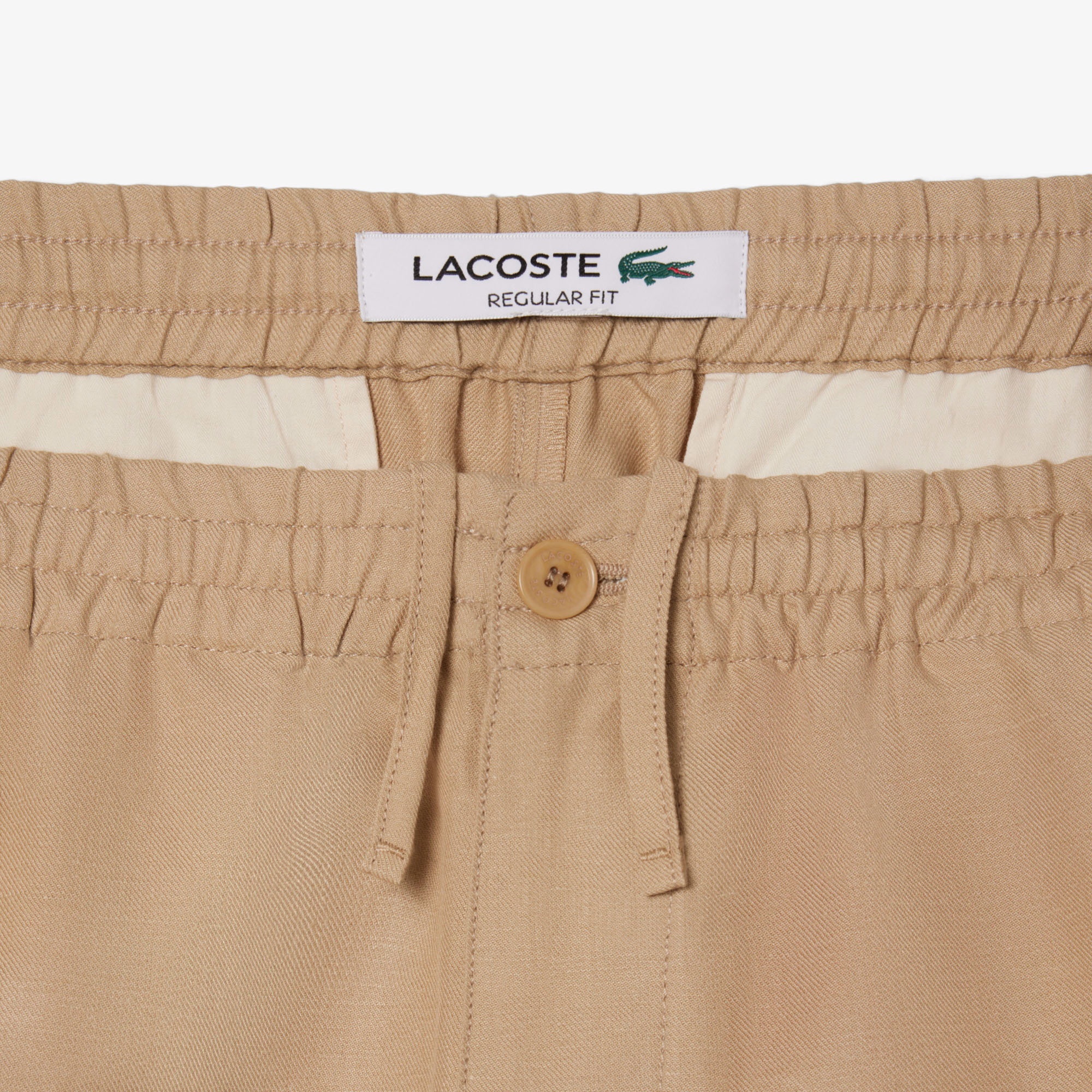 リネンレーヨンイージーチノパンツ