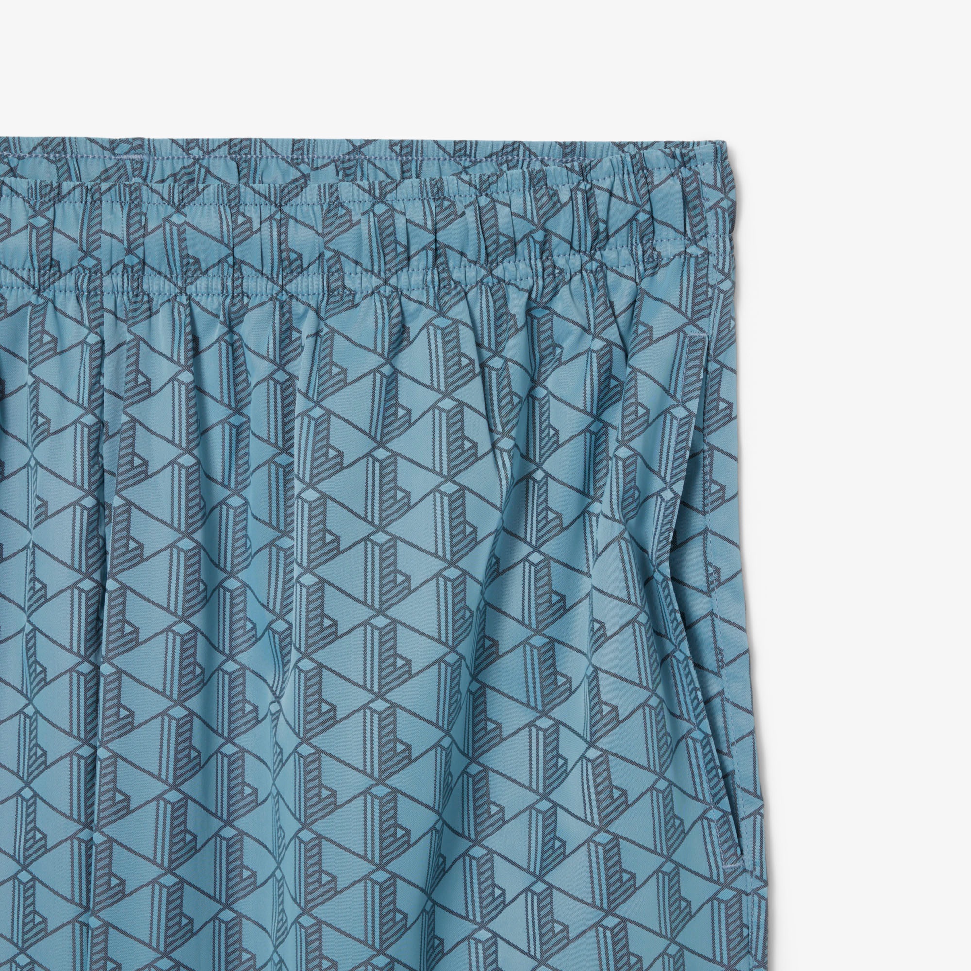 モノグラムジャカード撥水トラックパンツ