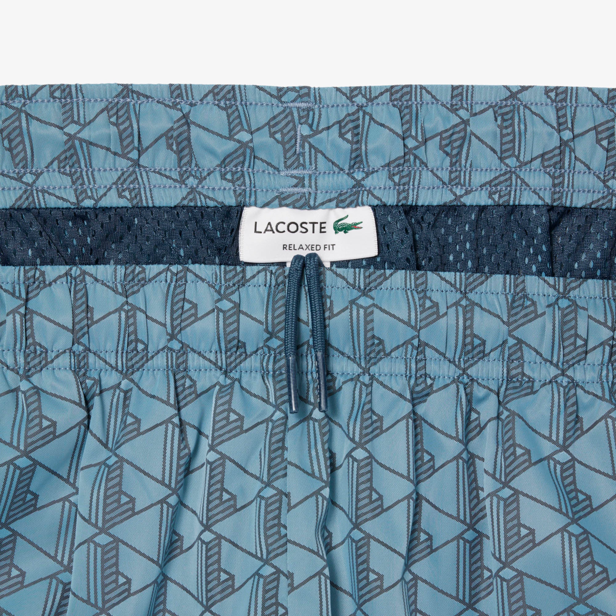 モノグラムジャカード撥水トラックパンツ