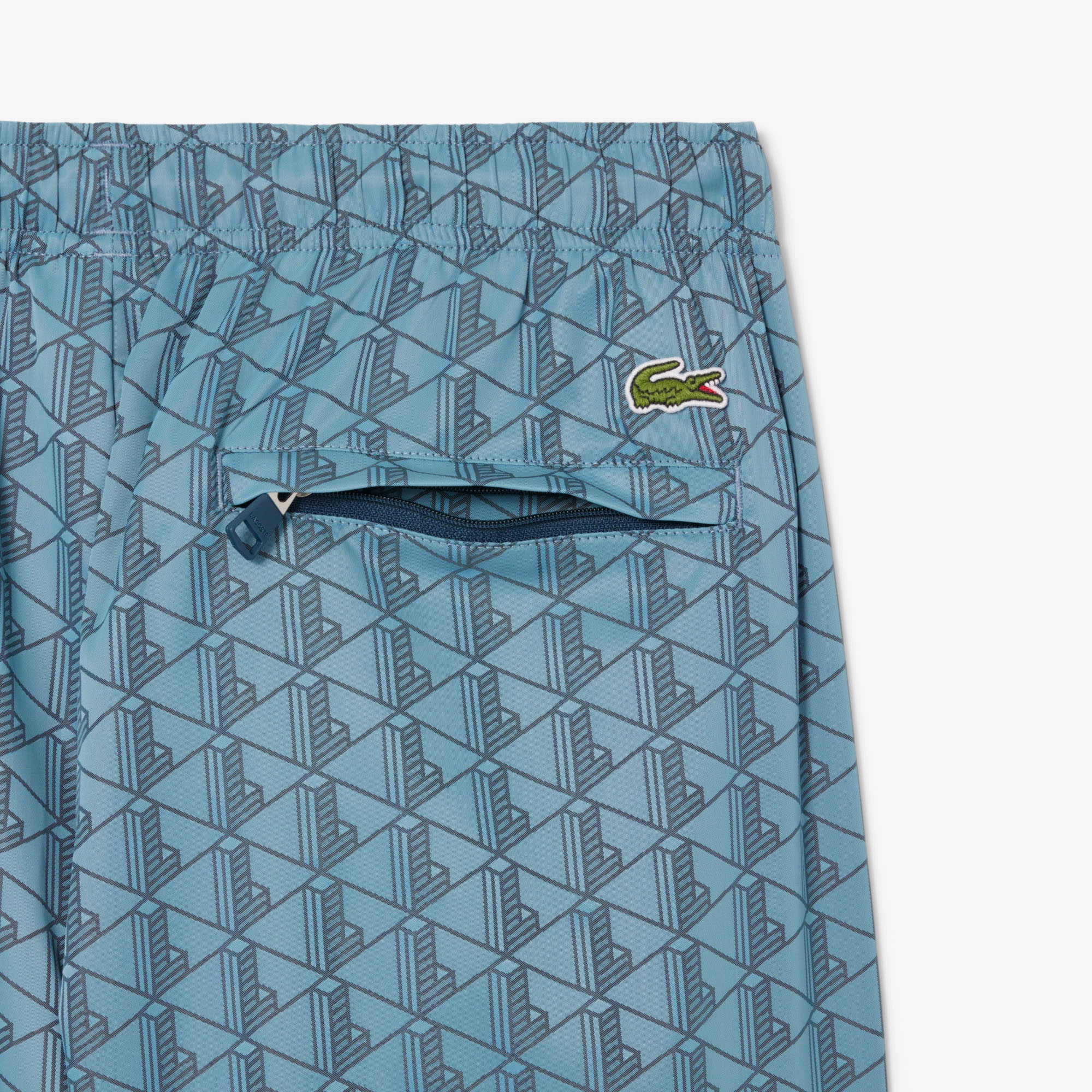 モノグラムジャカード撥水トラックパンツ