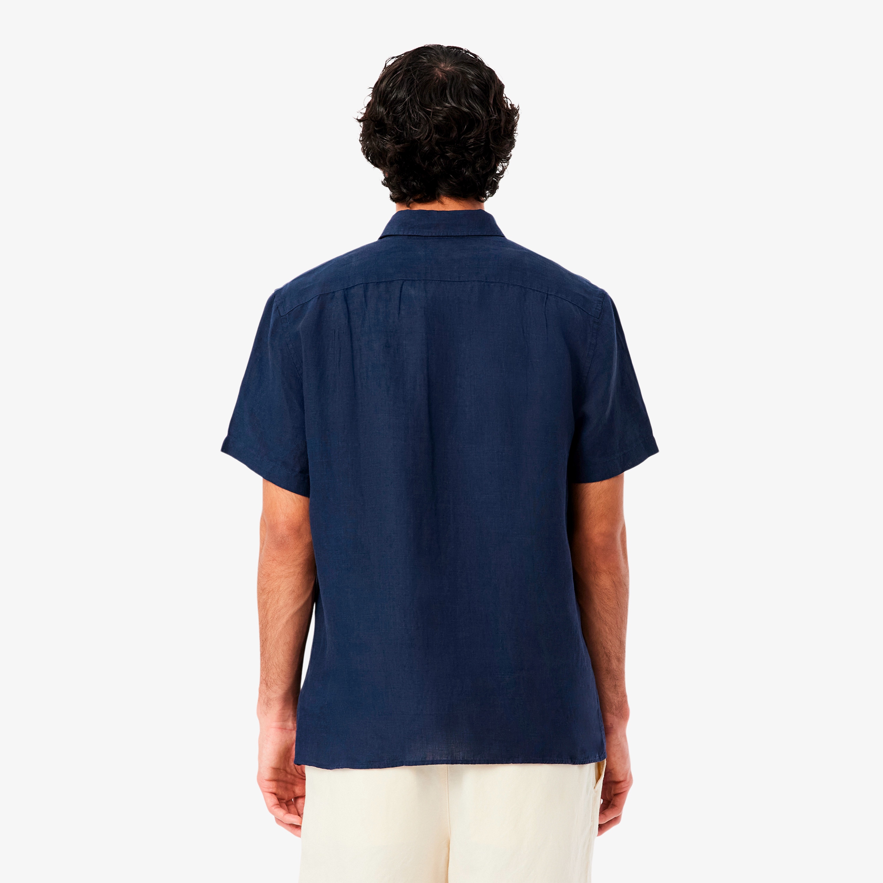 リネンボタンダウンシャツ