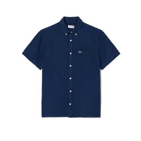 リネンボタンダウンシャツ