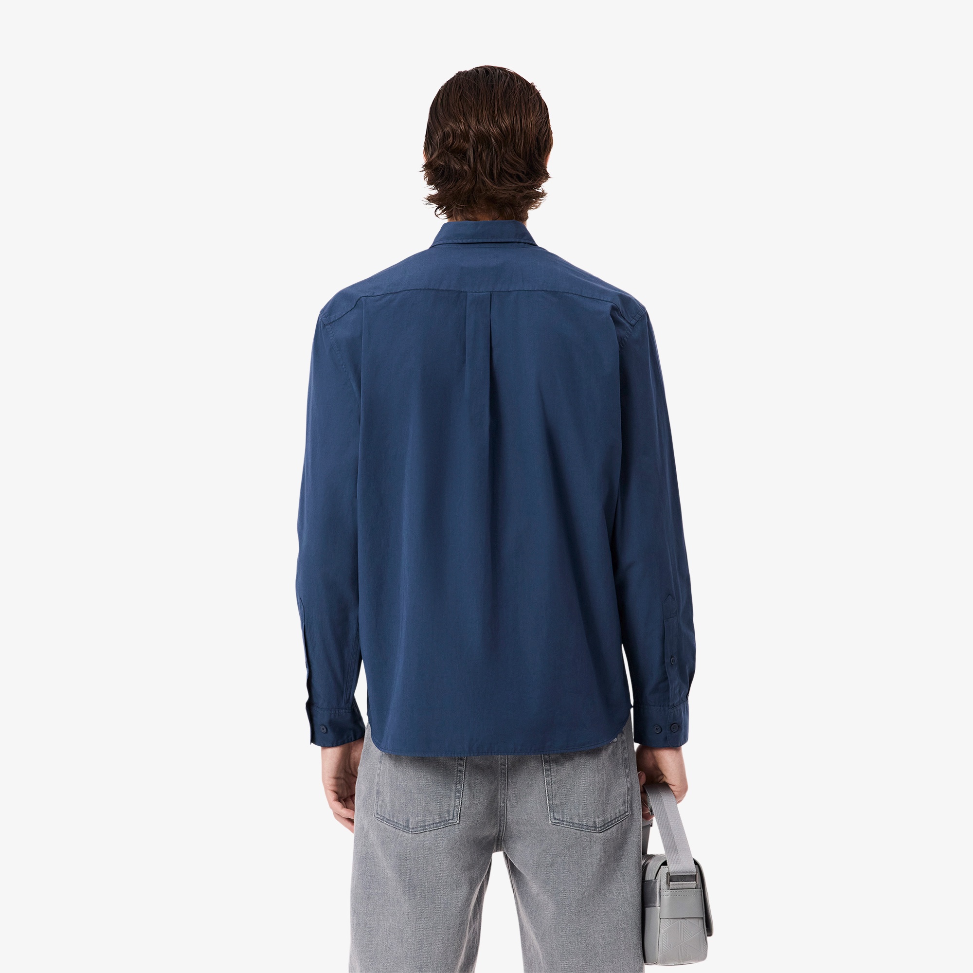 ウォッシュドオーガニックコットンシャツ